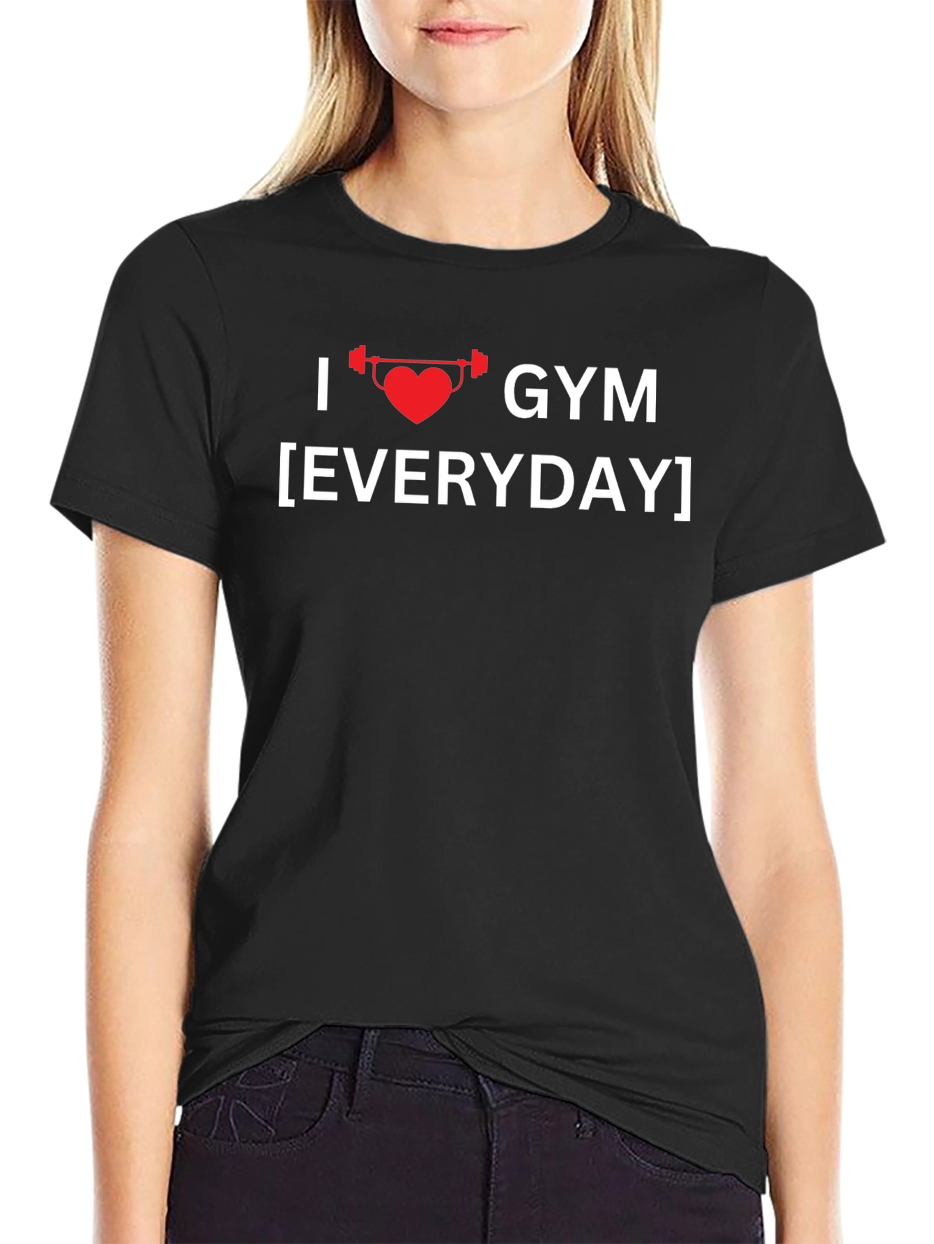 I Love Gym Everyday Graphic T-Shirt