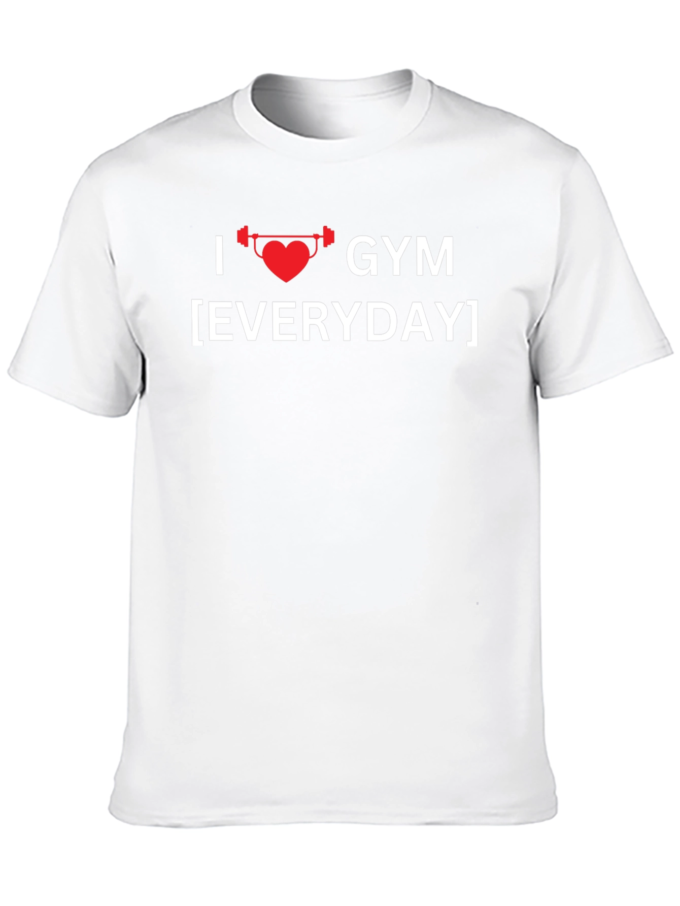 I Love Gym Everyday Graphic T-Shirt