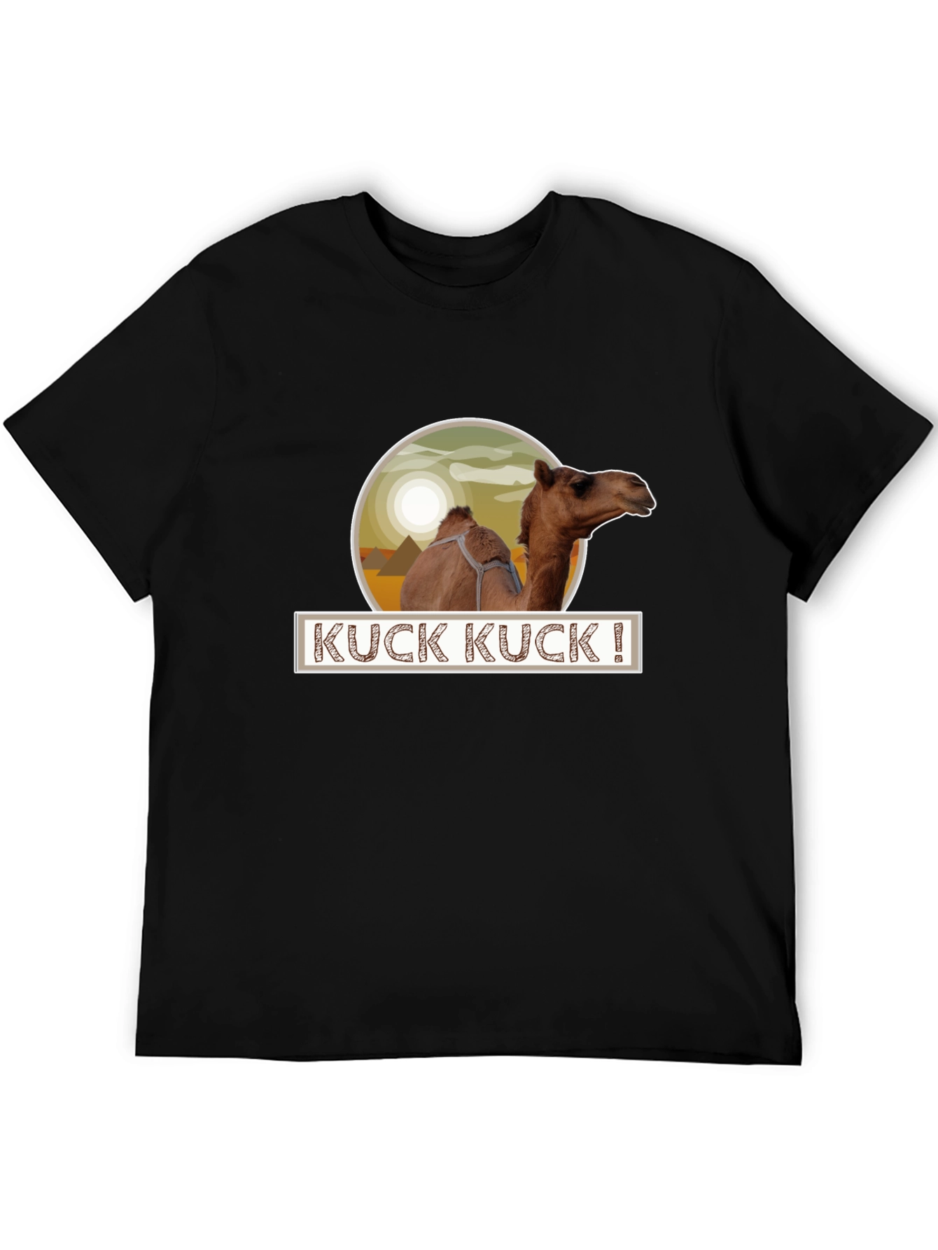KUCK KUCK! Camel Graphic Tee