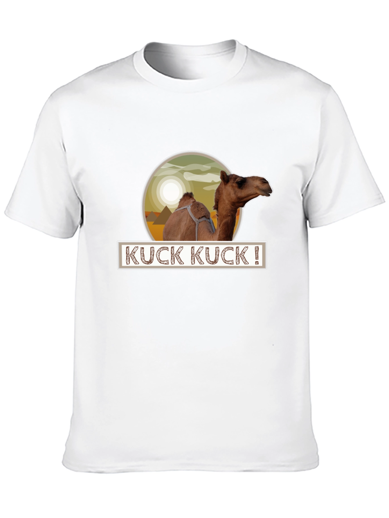 KUCK KUCK! Camel Graphic Tee