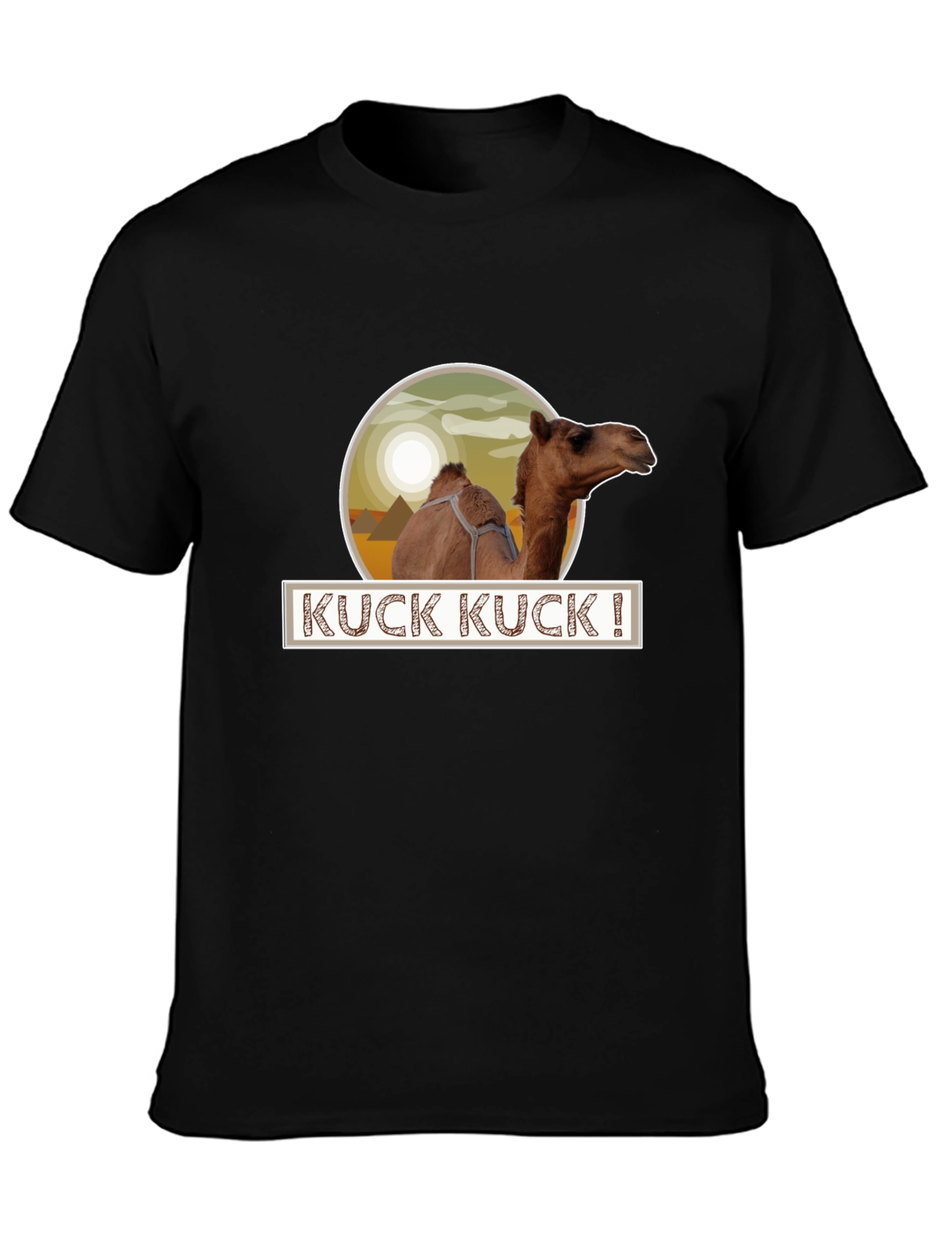 KUCK KUCK! Camel Graphic Tee