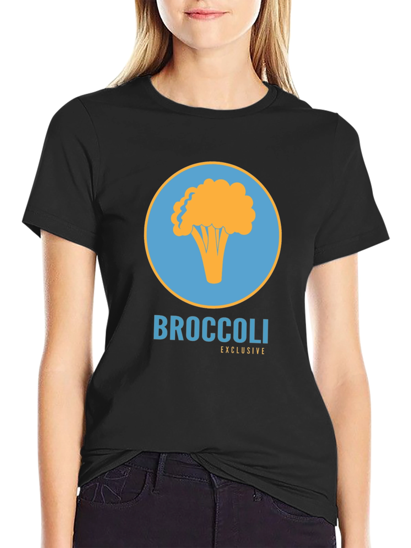 Broccoli Exclusive Graphic Tee - Modern Vegetable Lovers Shirt