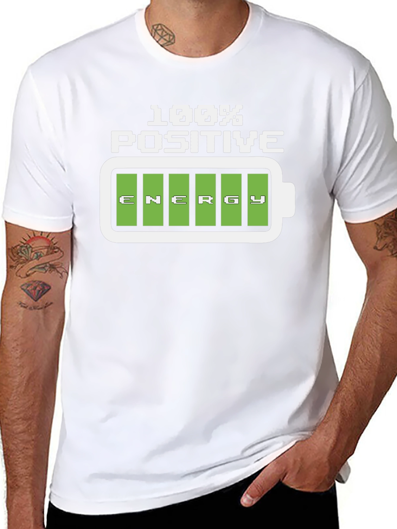 100% Positive Energy Graphic Tee