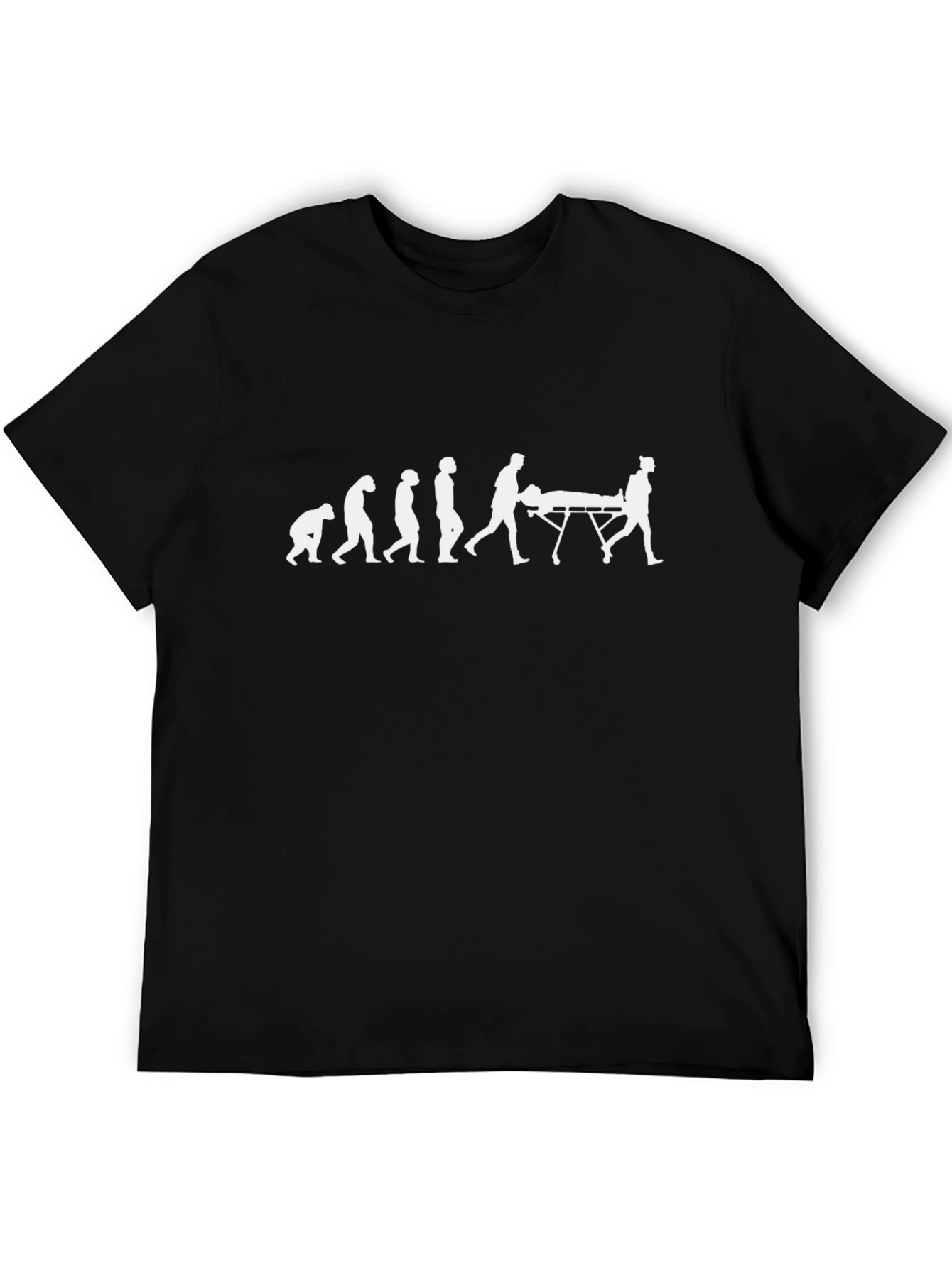 Evolution of EMT Black T-Shirt