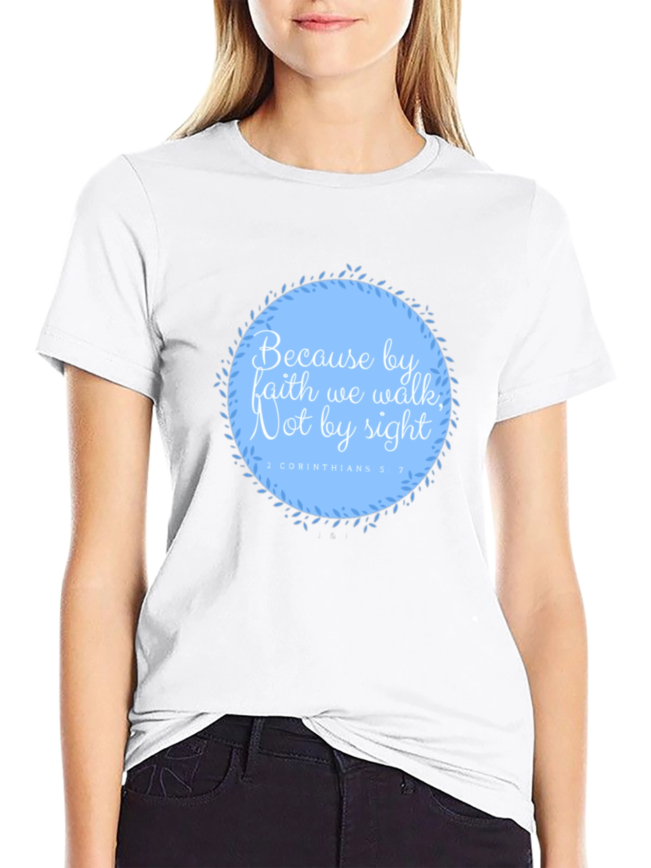 Faith Walk Christian T-Shirt - Inspiring Scripture Tee