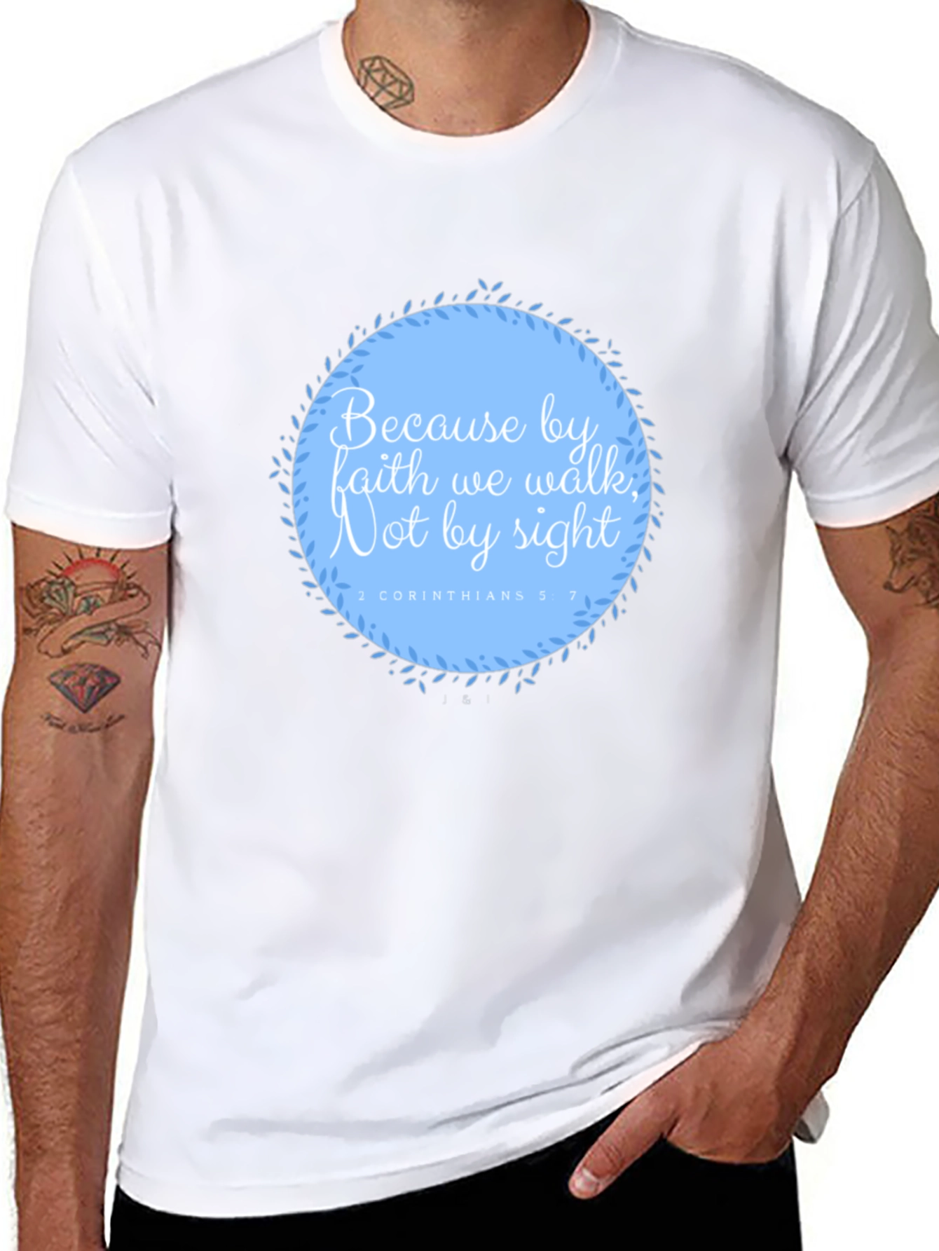 Faith Walk Christian T-Shirt - Inspiring Scripture Tee
