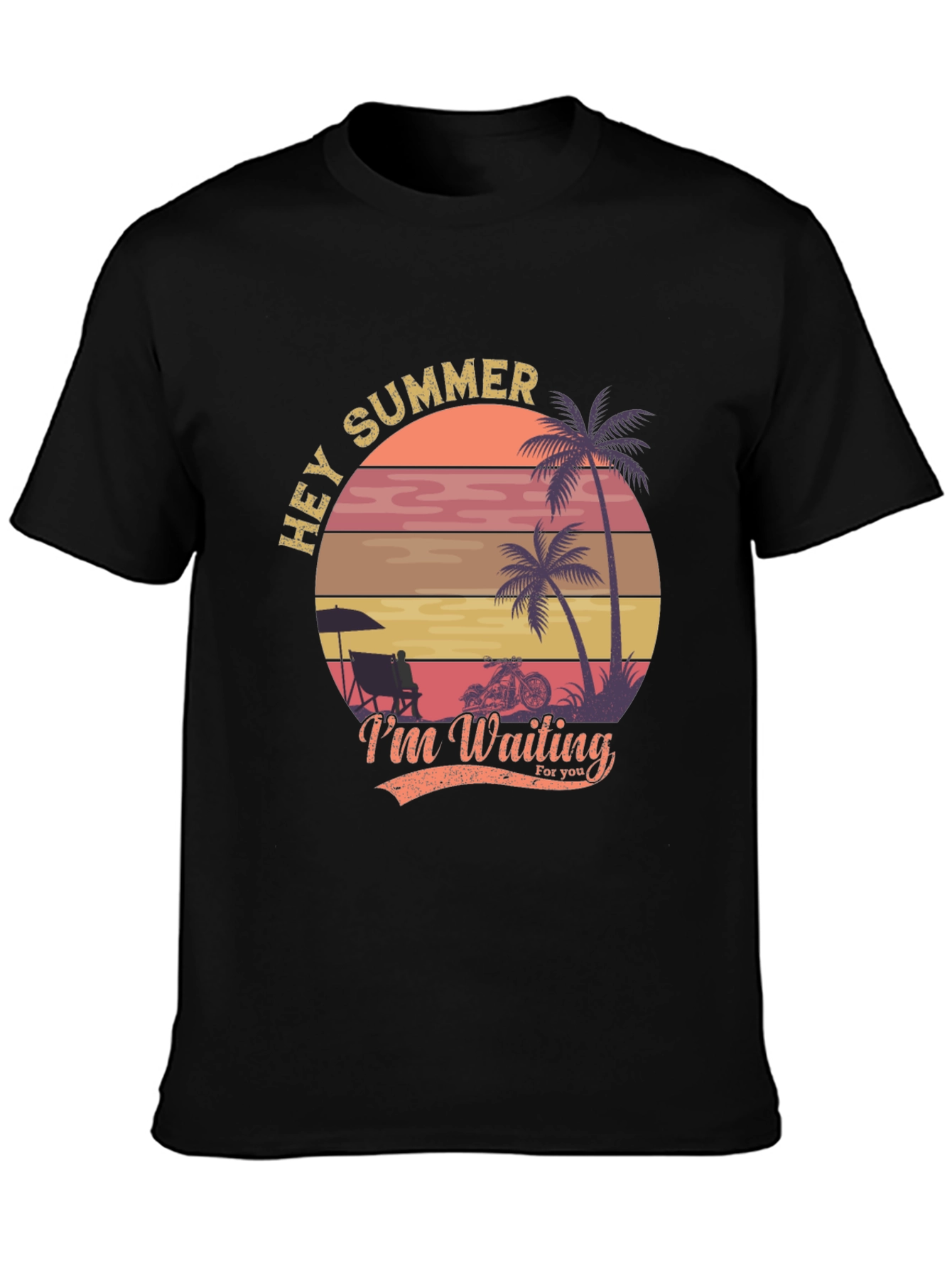 Hey Summer Tee - Beach Vibes T-Shirt