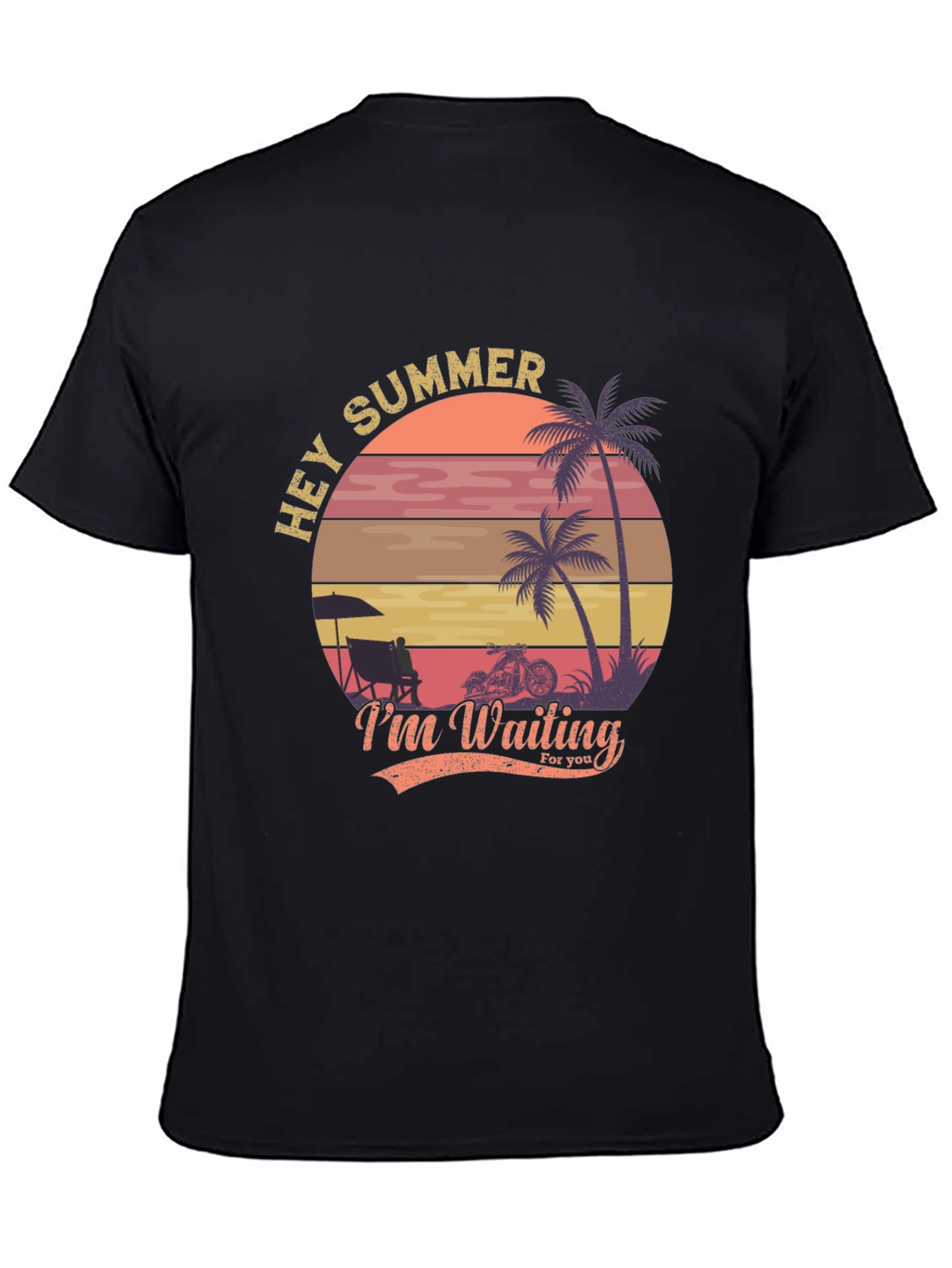 Hey Summer Tee - Beach Vibes T-Shirt