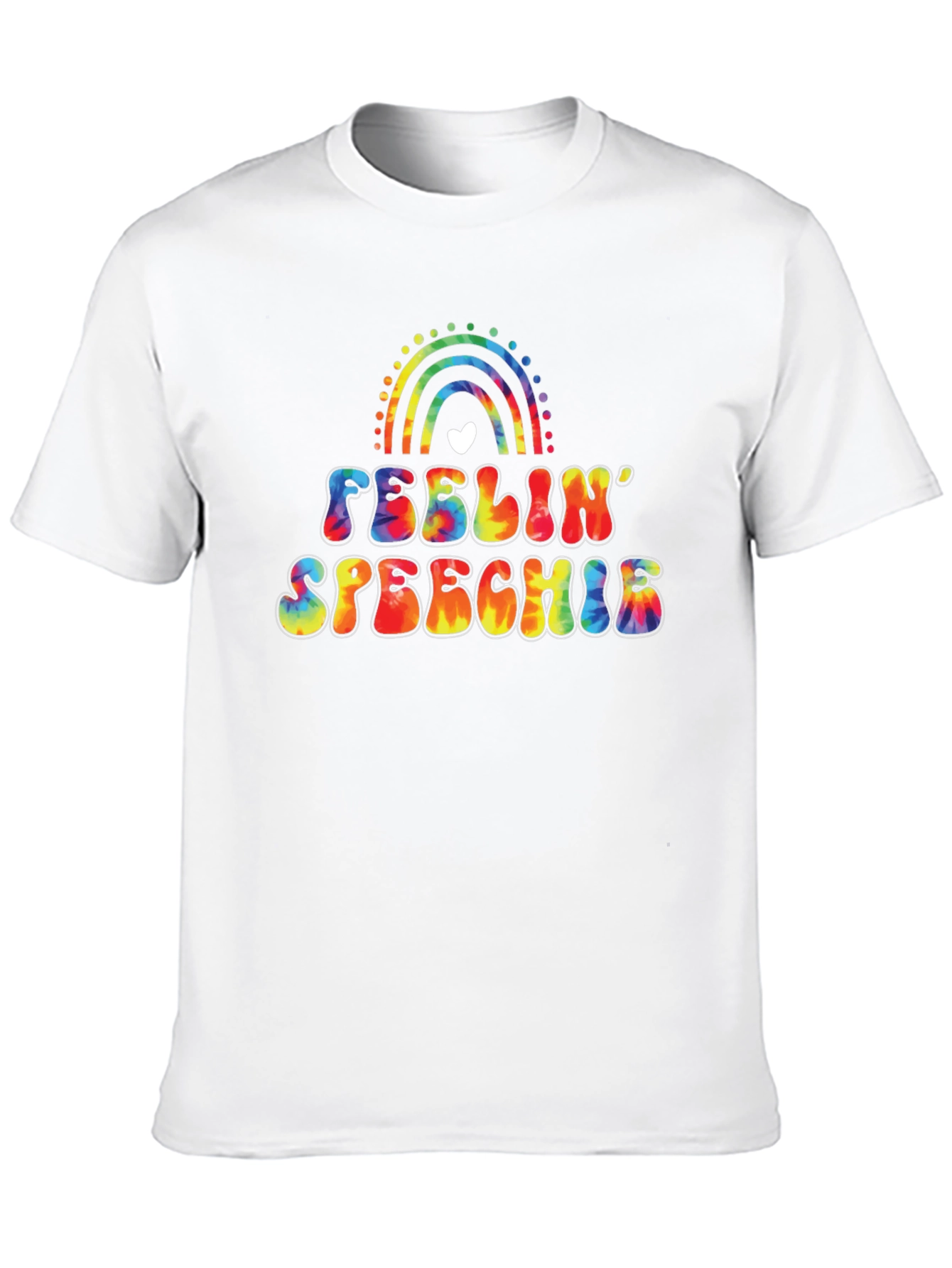 Feelin Speechie Tie Dye Graphic Tee