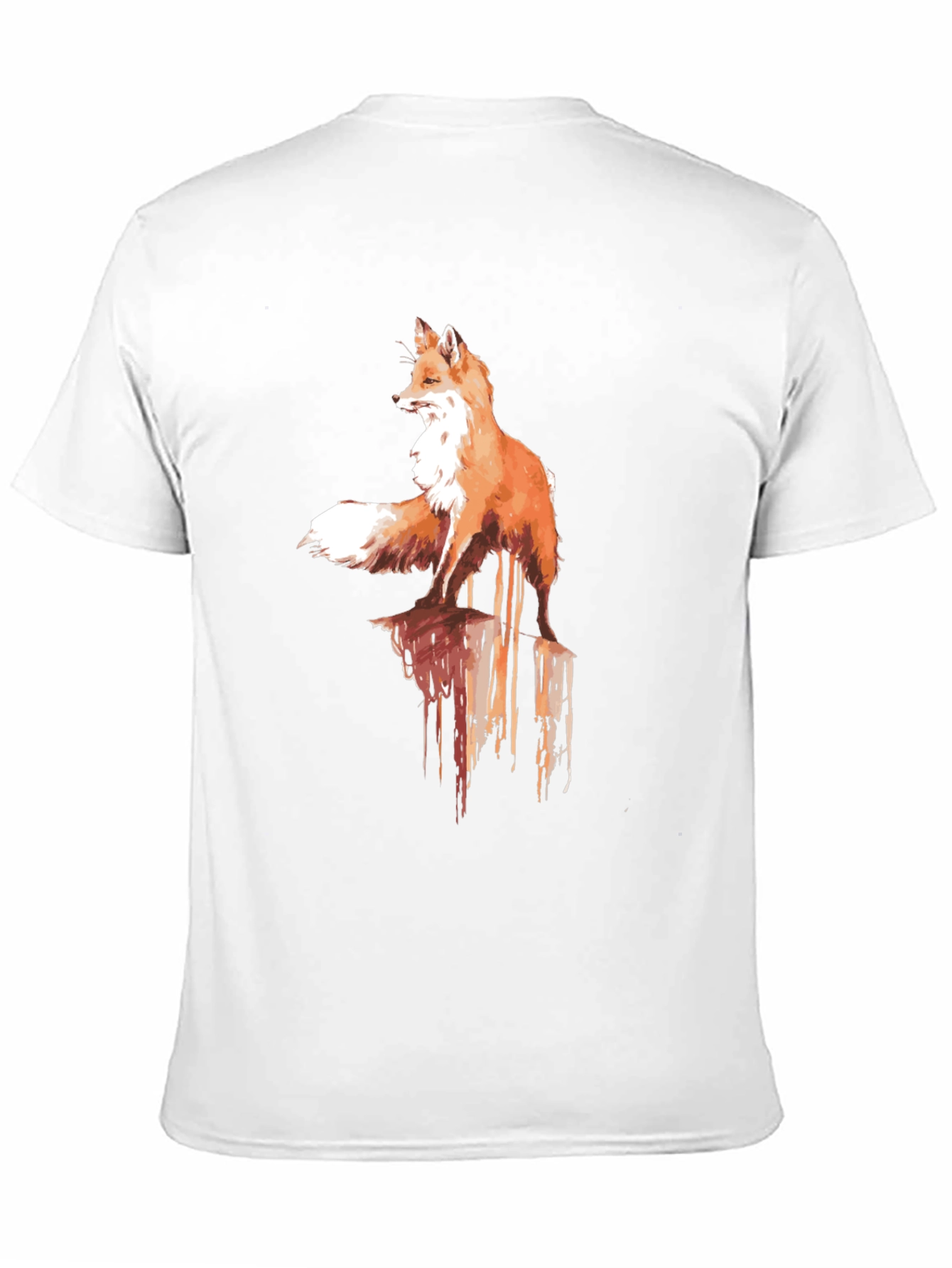 Mens Fox Graphic Tee - Stylish & Unique