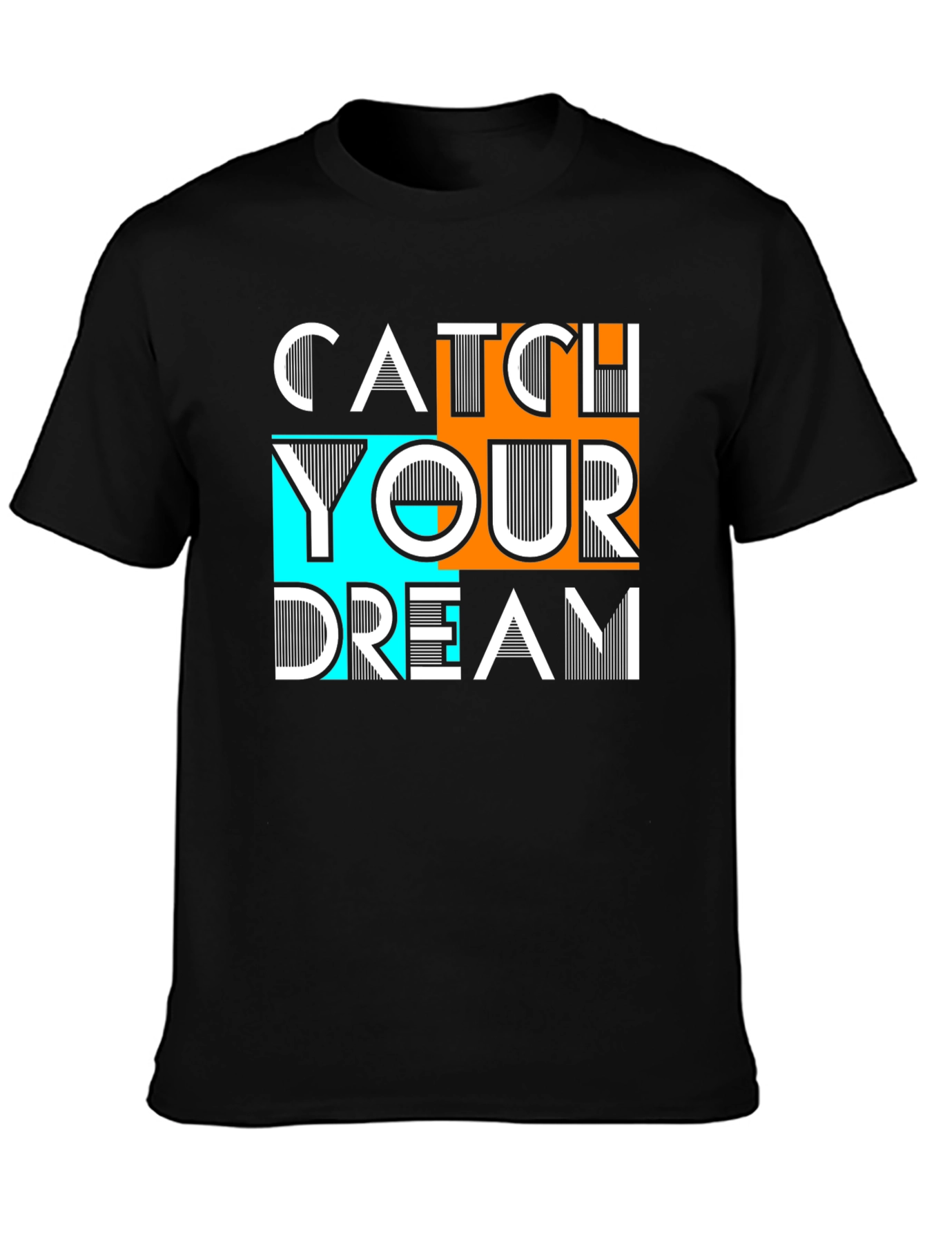 Catch Your Dream Graphic Tee - Black Unisex