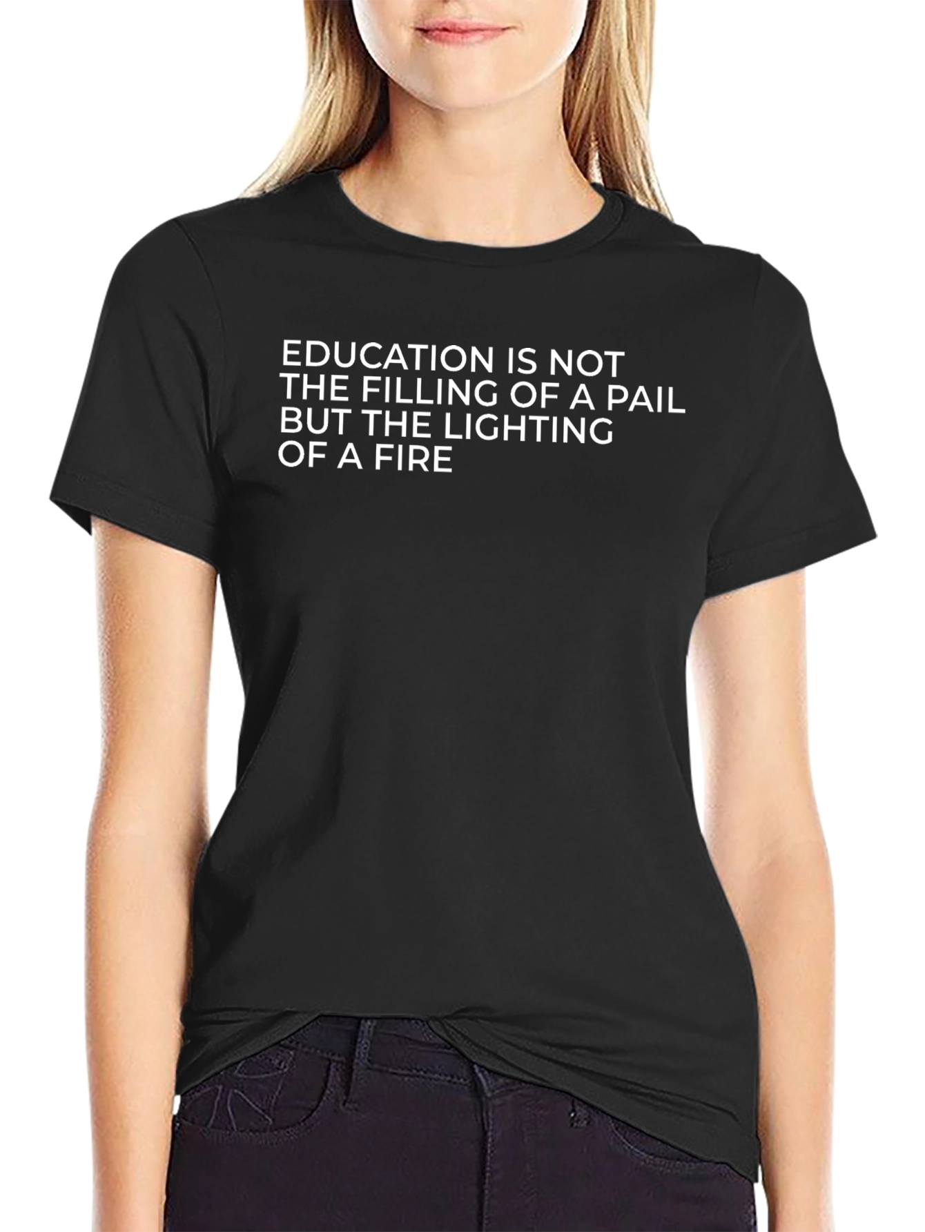 Education Lighting Fire T-Shirt