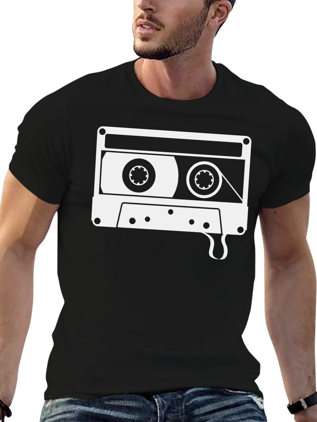 Retro Cassette Tape T-Shirt - Classic Cool
