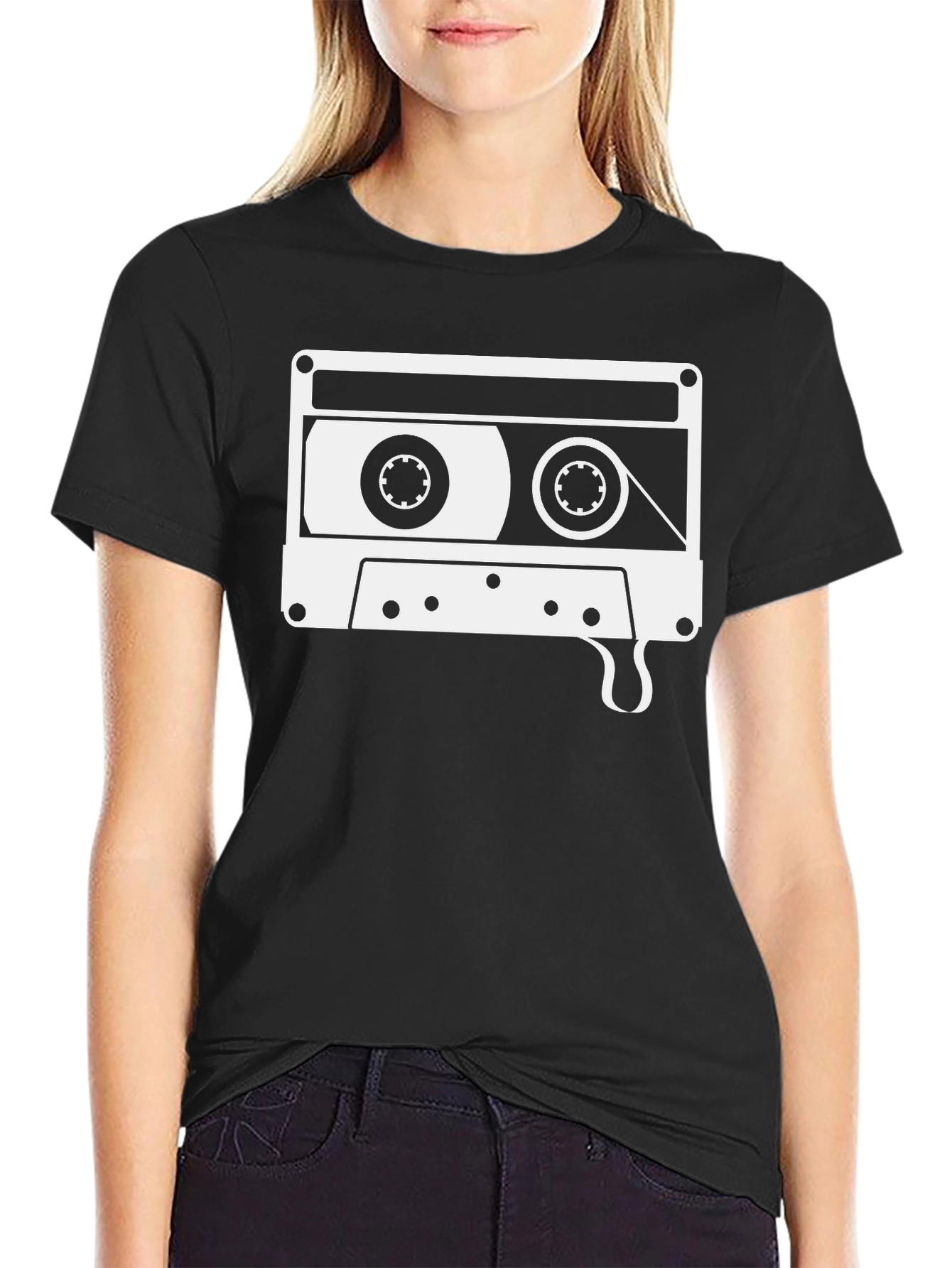 Retro Cassette Tape T-Shirt - Classic Cool