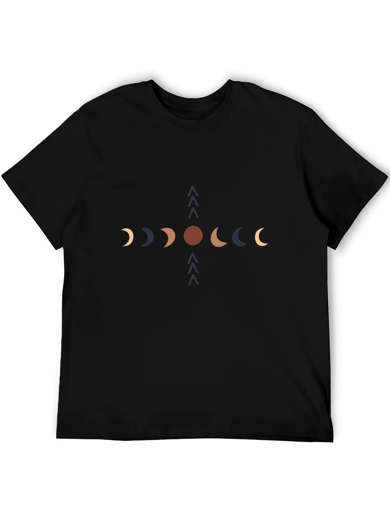 Lunar Phases Graphic Tee - Stylish Comfort