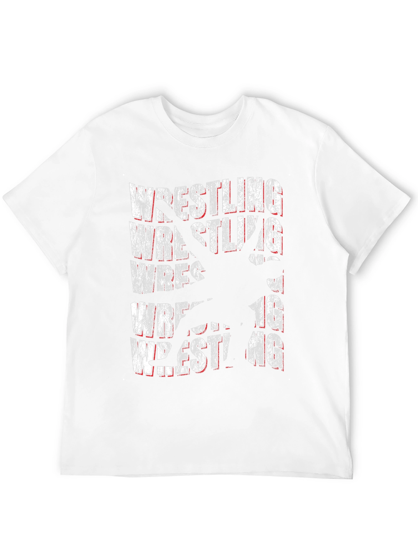 Wrestling Graphic Tee - Black
