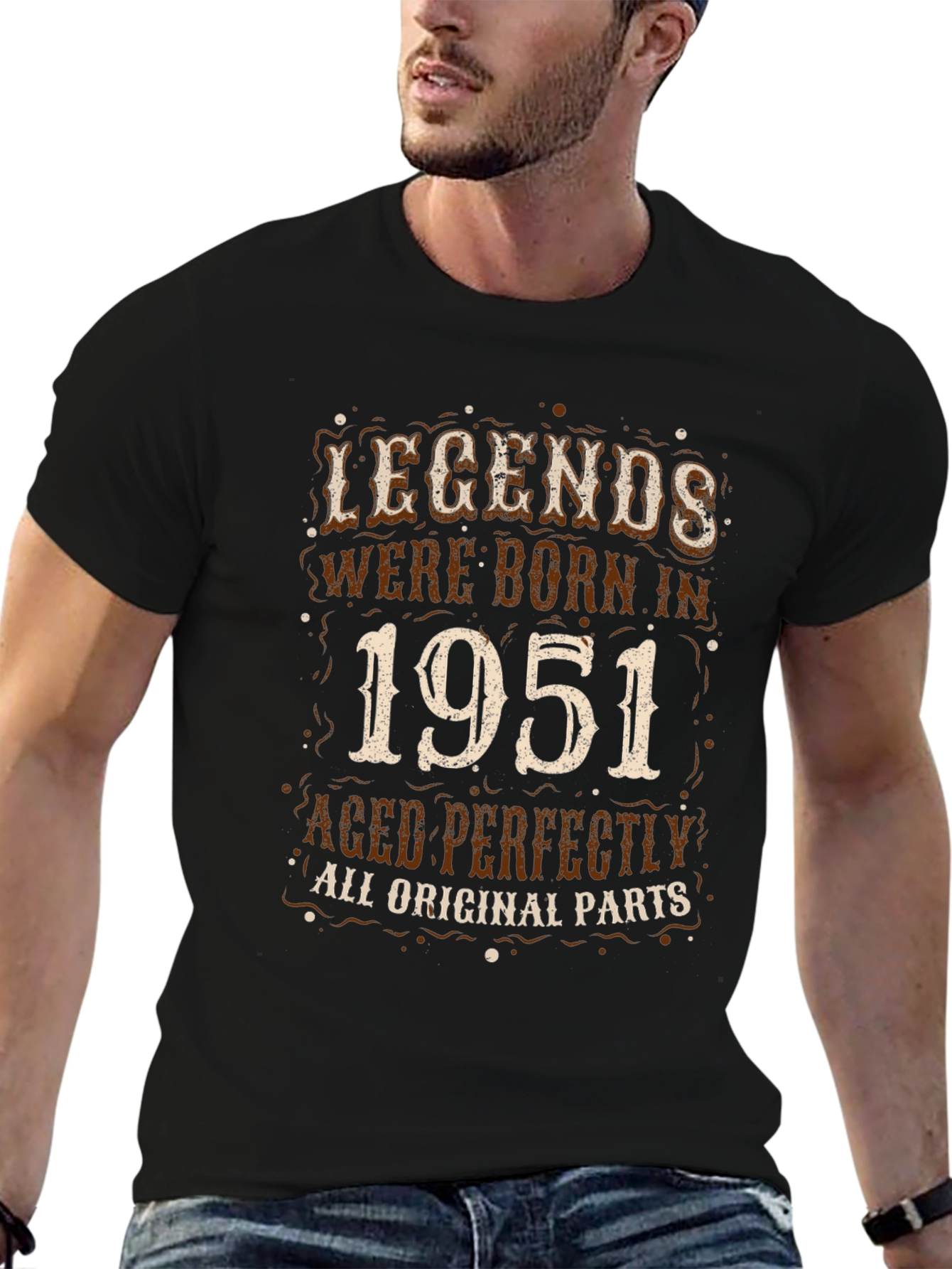 Legends Born in 1951 Graphic Tee