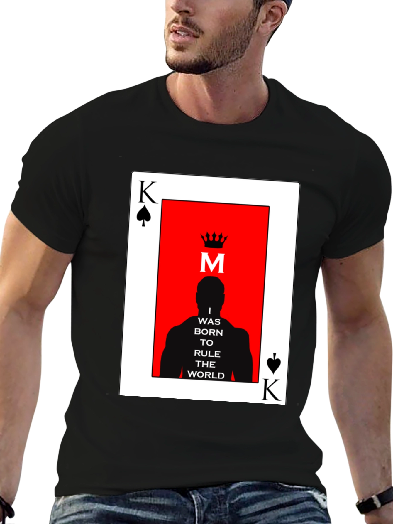 King Card T-Shirt - Rule the World