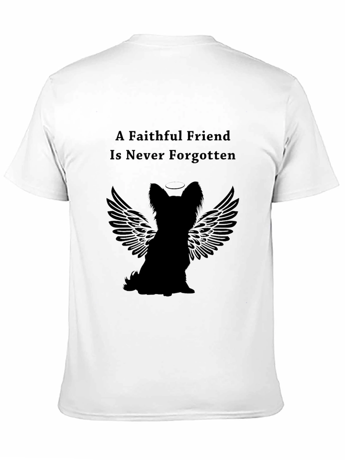 Faithful Friend Pet Memorial T-Shirt