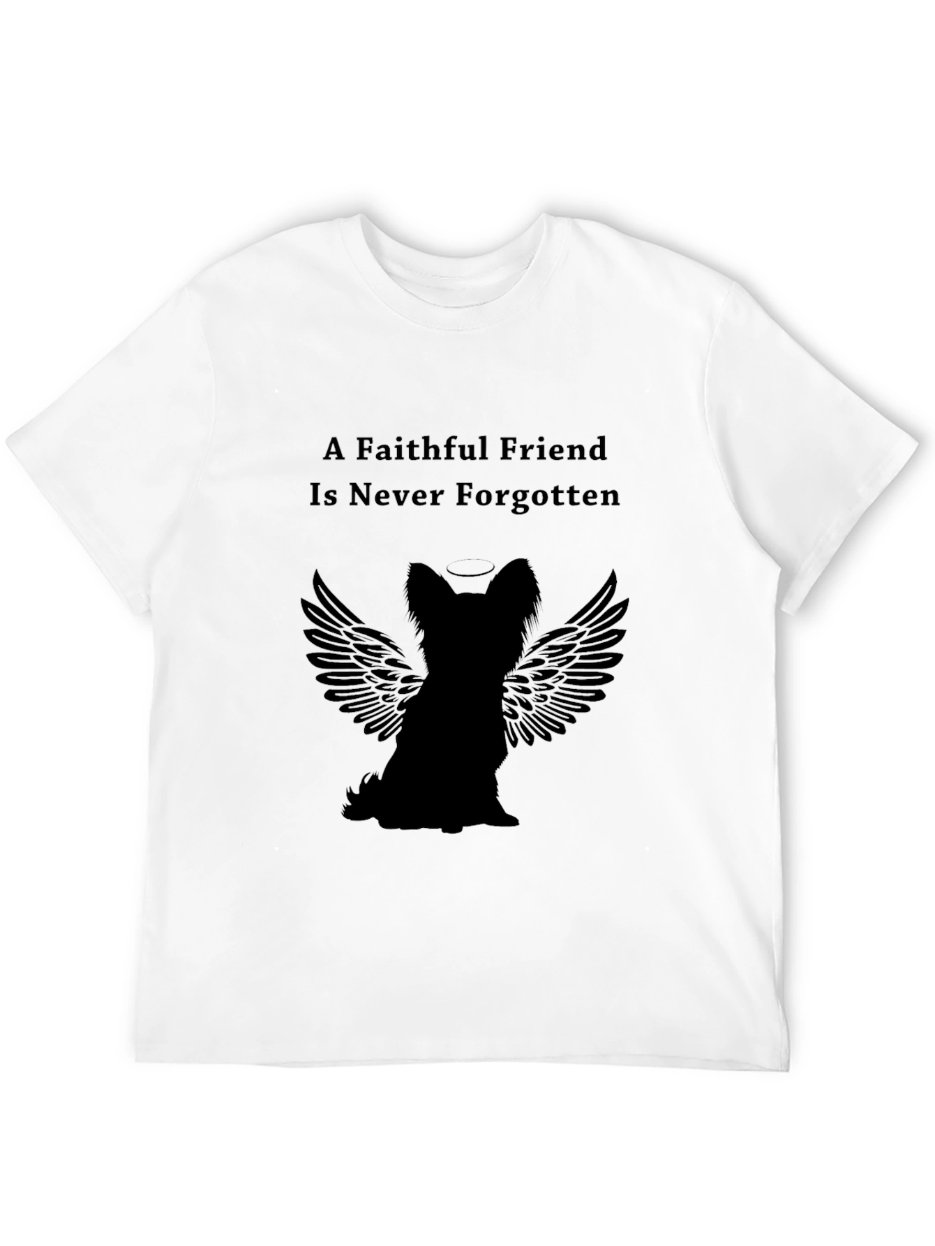 Faithful Friend Pet Memorial T-Shirt