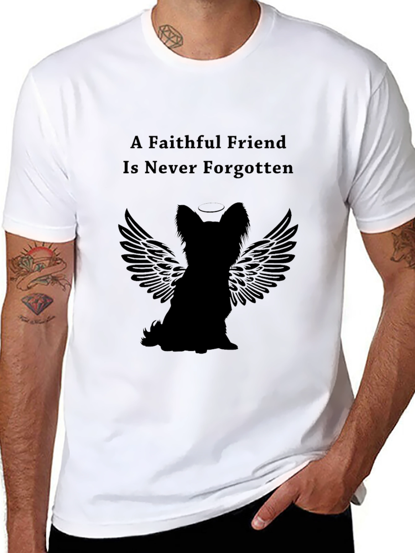 Faithful Friend Pet Memorial T-Shirt