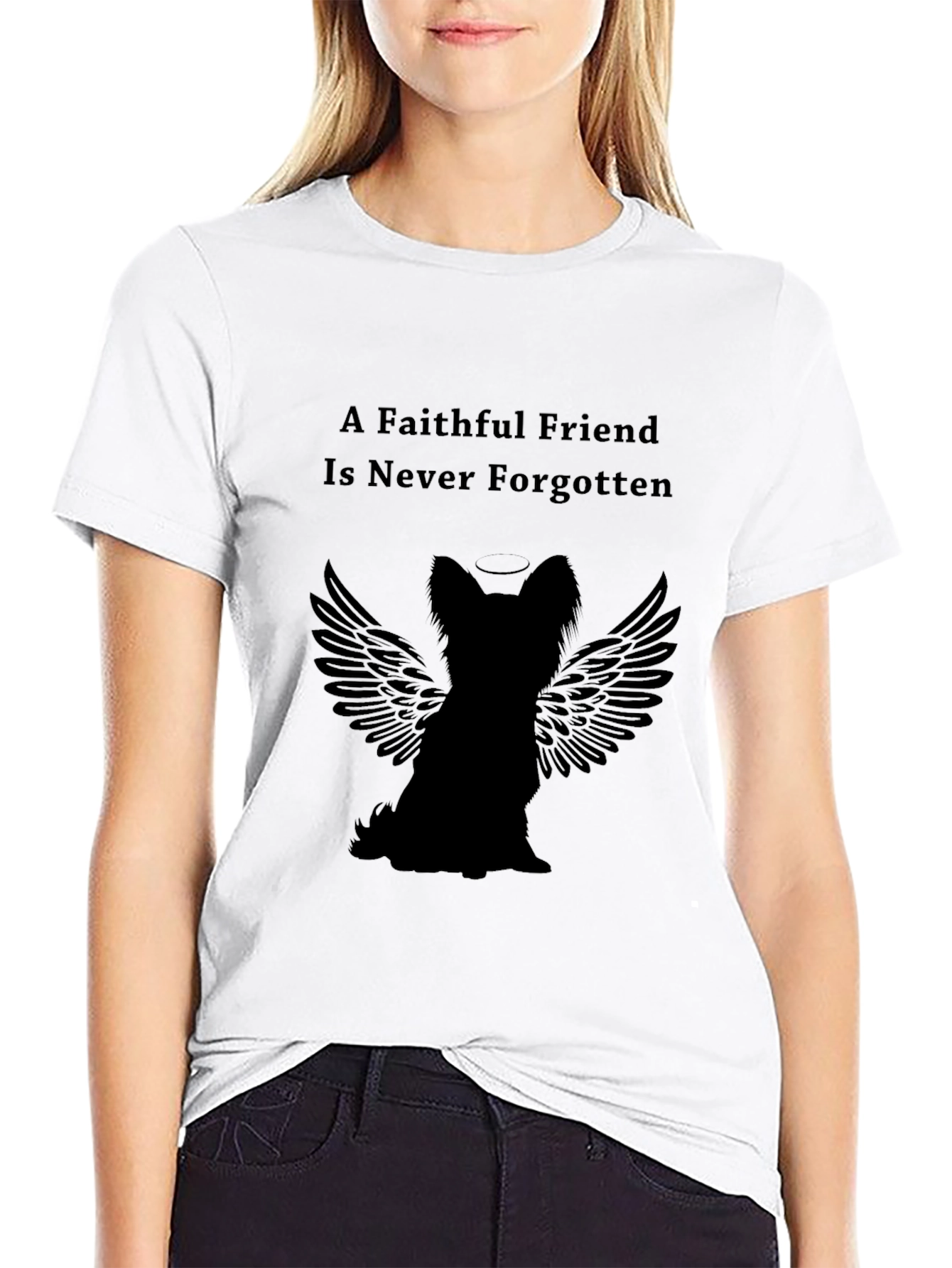 Faithful Friend Pet Memorial T-Shirt