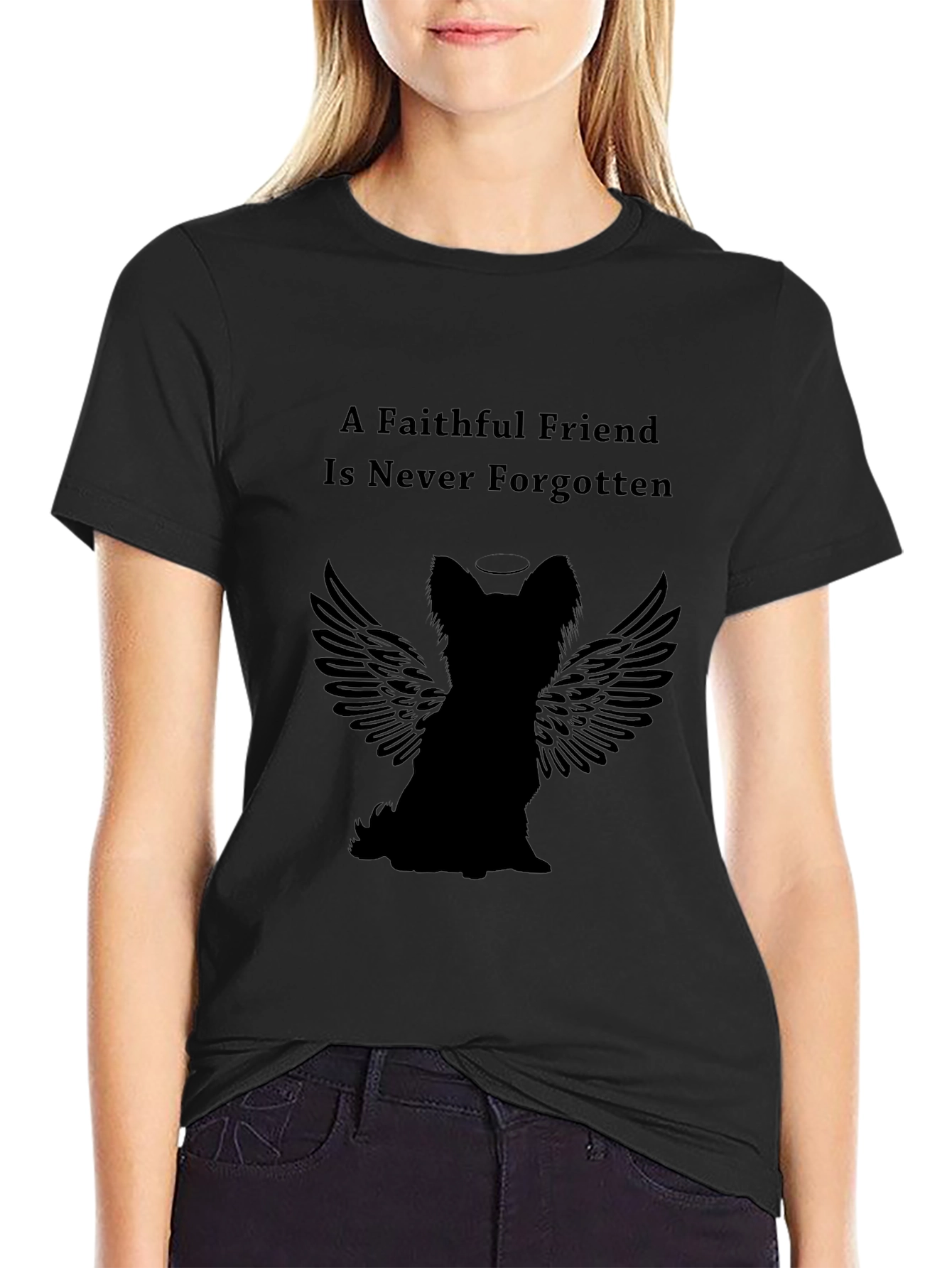 Faithful Friend Pet Memorial T-Shirt