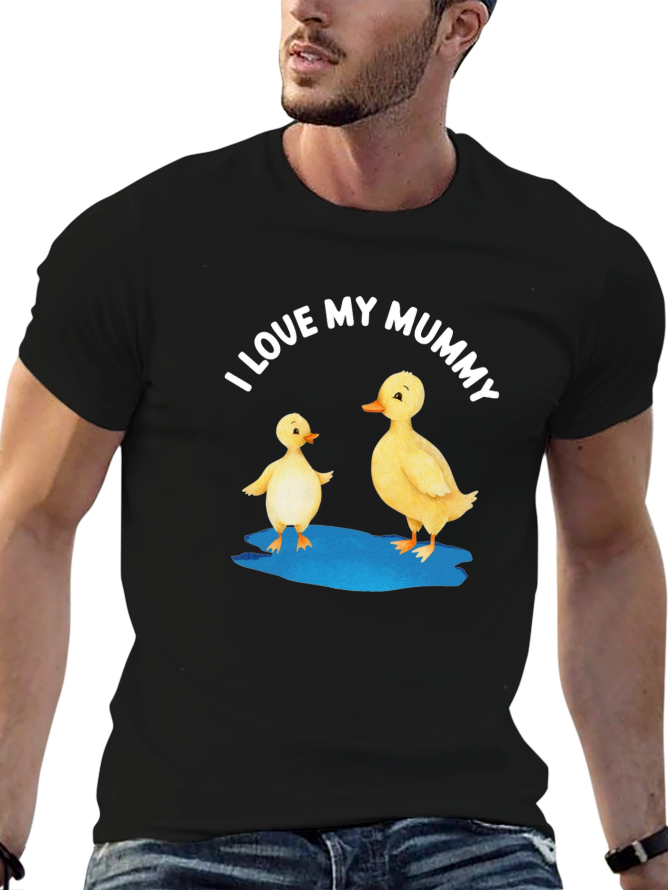 I Love My Mummy Duckling T-Shirt