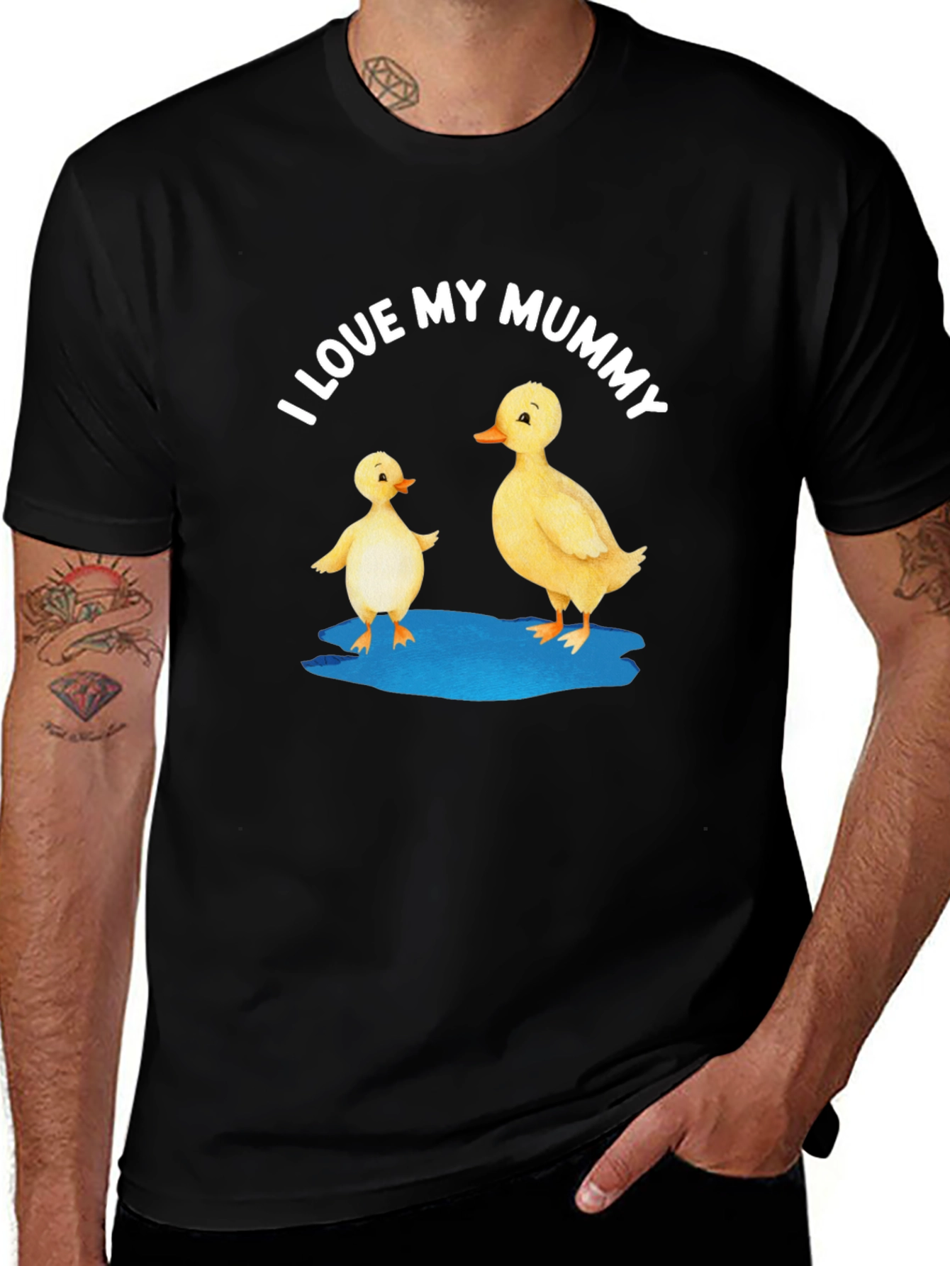 I Love My Mummy Duckling T-Shirt
