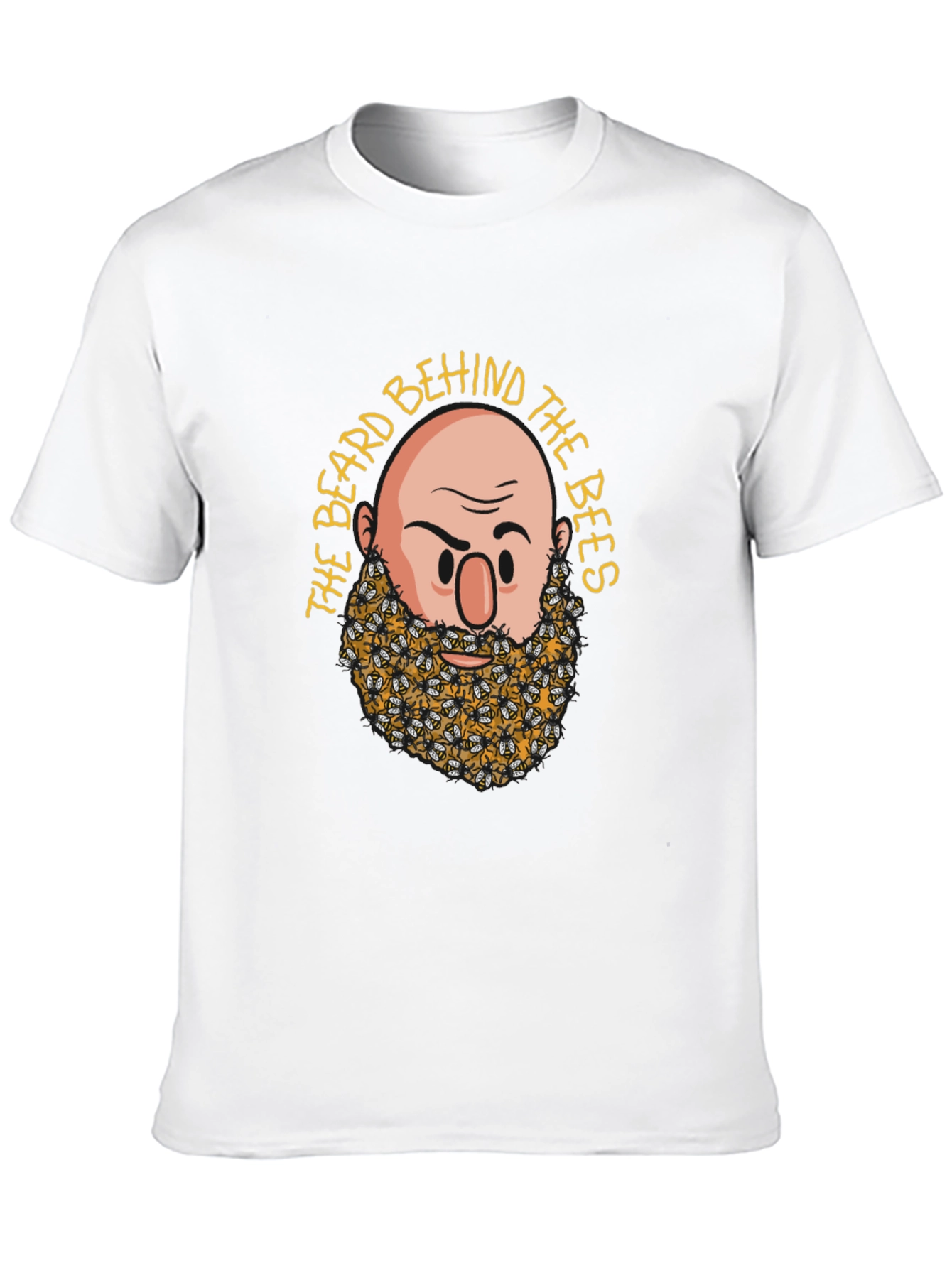 Bearded Beekeeper T-Shirt - The Beard Behind the Bees