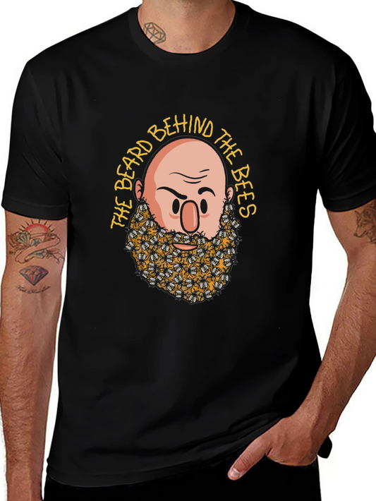 Bearded Beekeeper T-Shirt - The Beard Behind the Bees