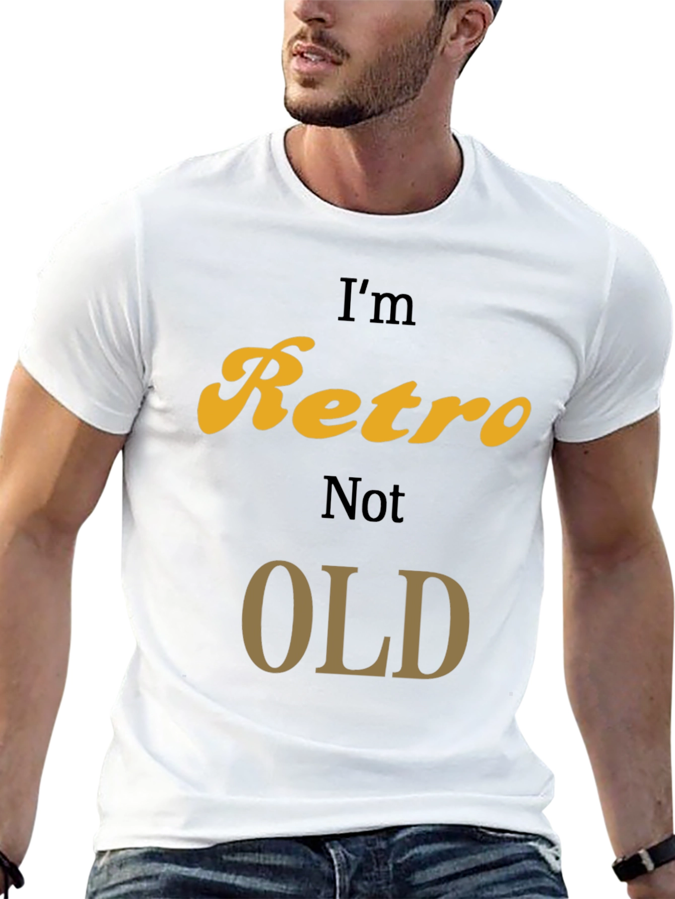Retro Graphic Tee - Im Retro Not Old T-Shirt