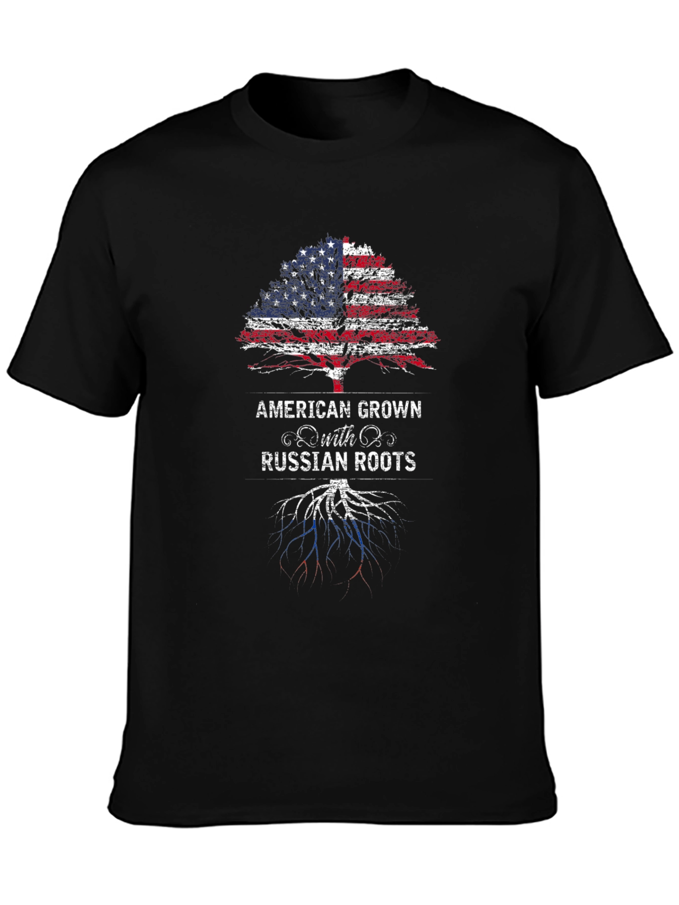 American Grown Russian Roots T-Shirt