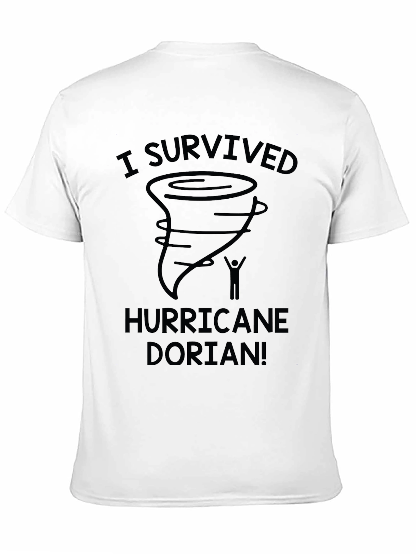 I Survived Hurricane Dorian Black T-Shirt
