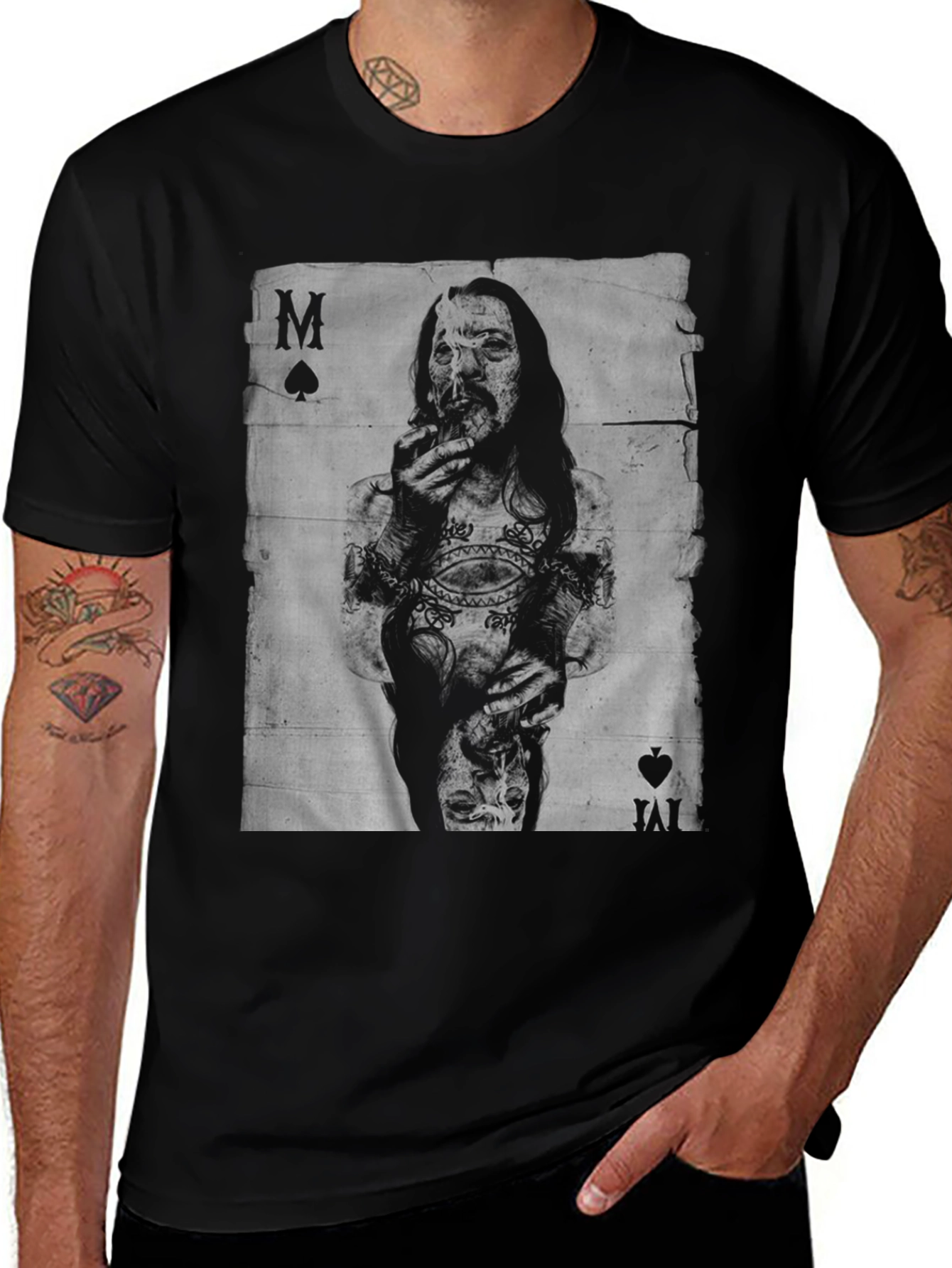 Spade King Graphic Tee - Bold Streetwear
