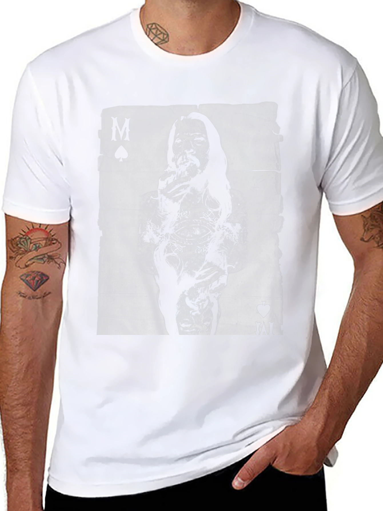 Spade King Graphic Tee - Bold Streetwear