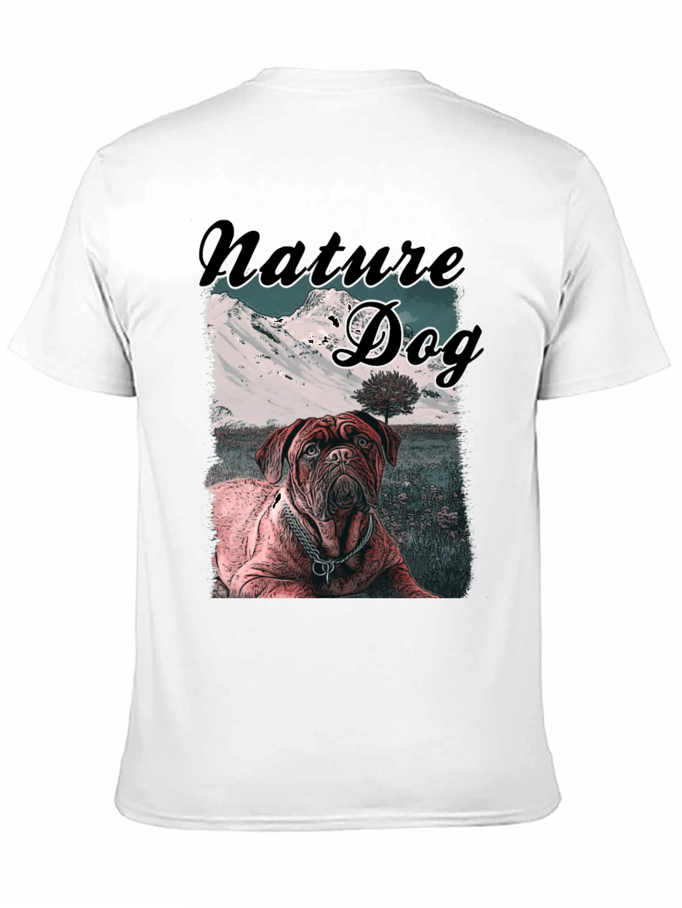 Nature Dog Graphic T-Shirt