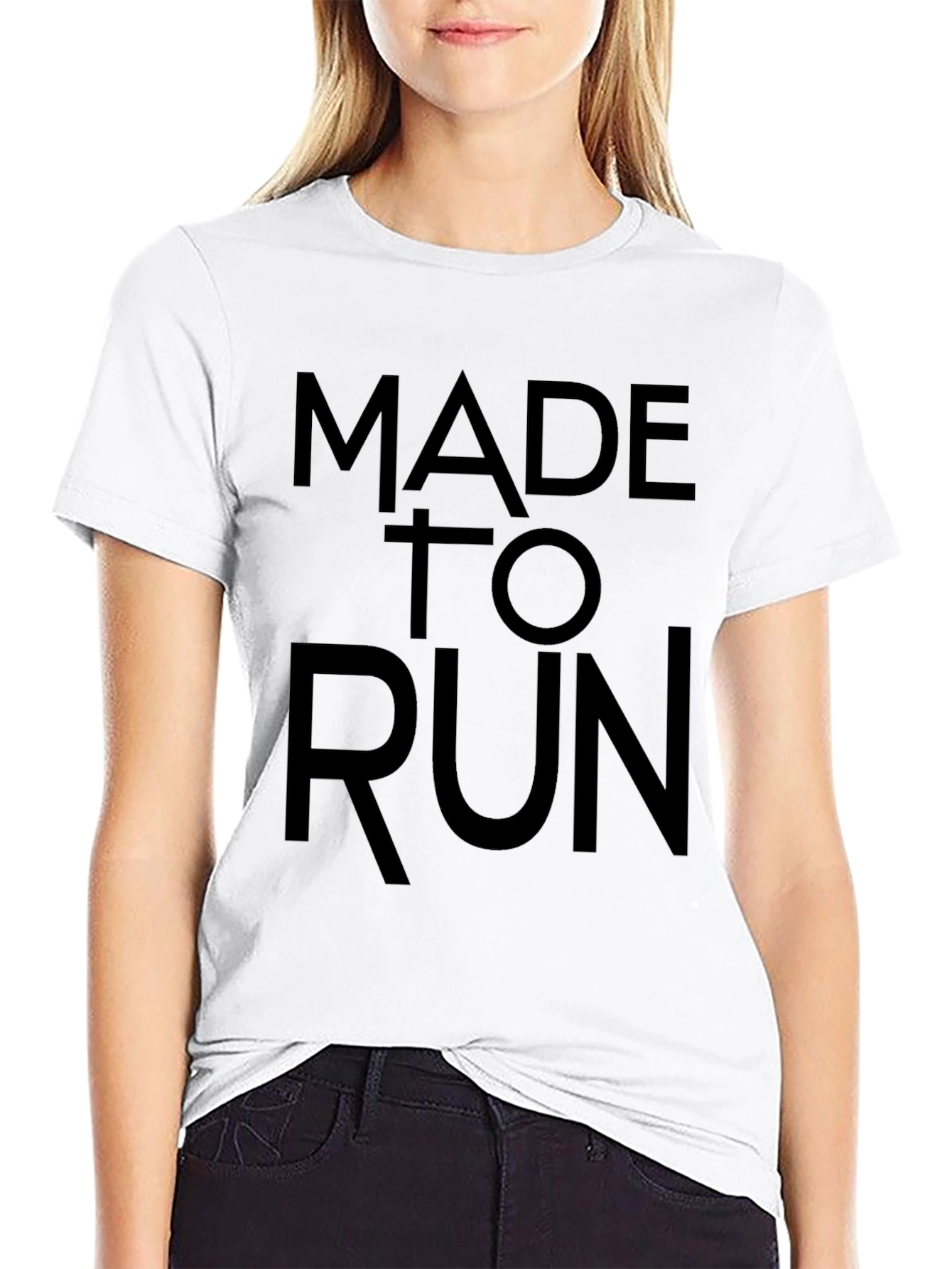 Made to Run Graphic Tee - Black T-Shirt