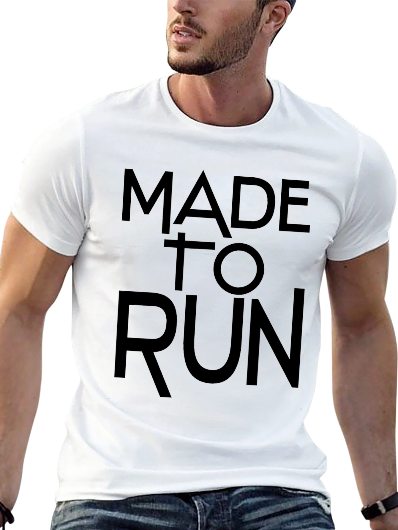 Made to Run Graphic Tee - Black T-Shirt
