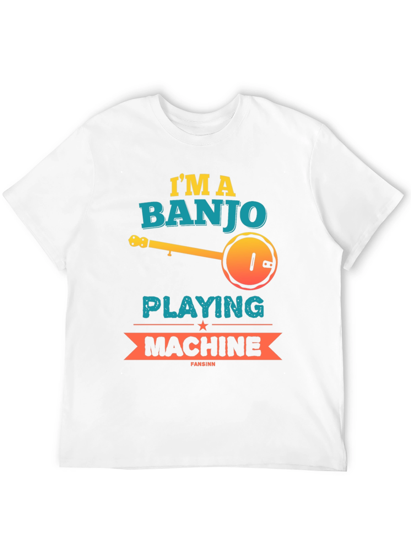 Banjo Playing Machine Graphic Tee
