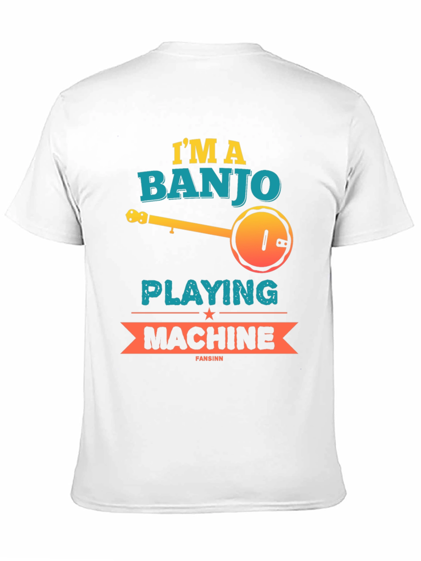 Banjo Playing Machine Graphic Tee