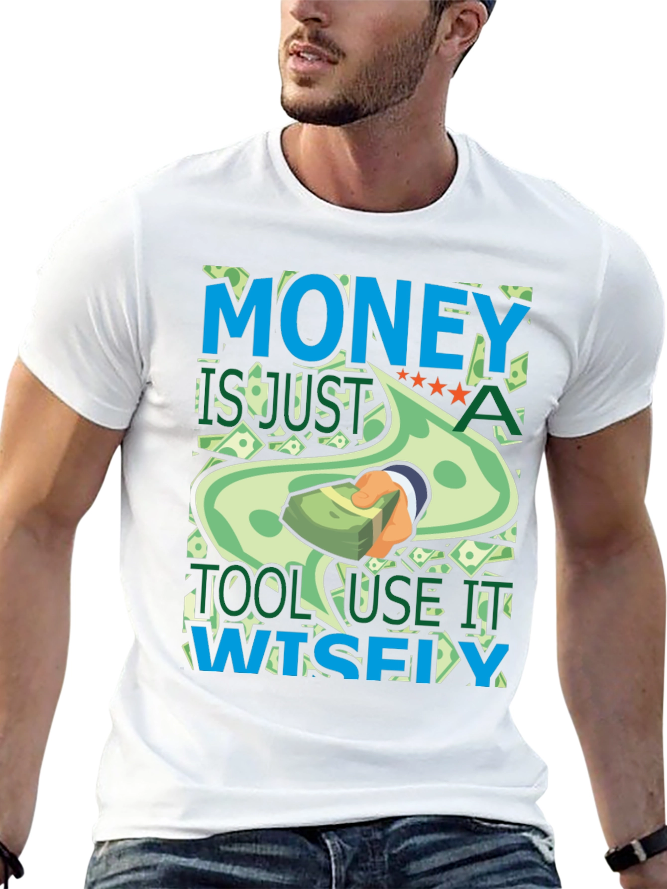 Money is Just a Tool Graphic T-Shirt