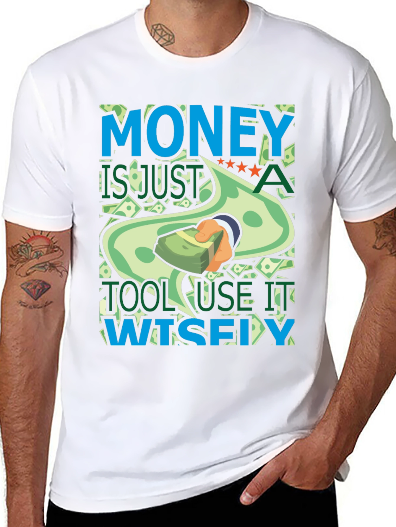 Money is Just a Tool Graphic T-Shirt