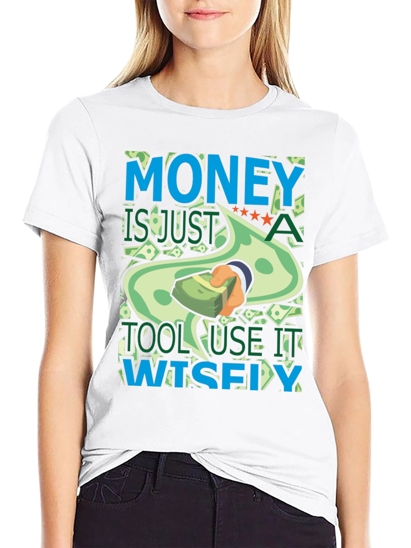 Money is Just a Tool Graphic T-Shirt