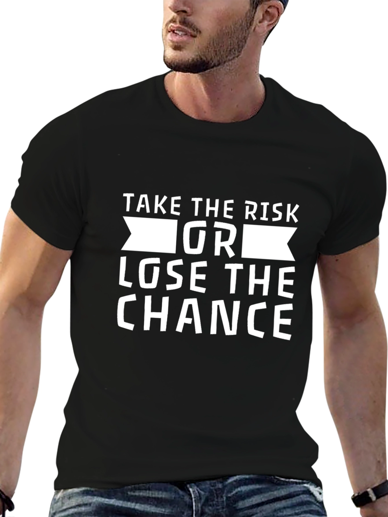 Take the Risk T-Shirt - Motivational Graphic Tee