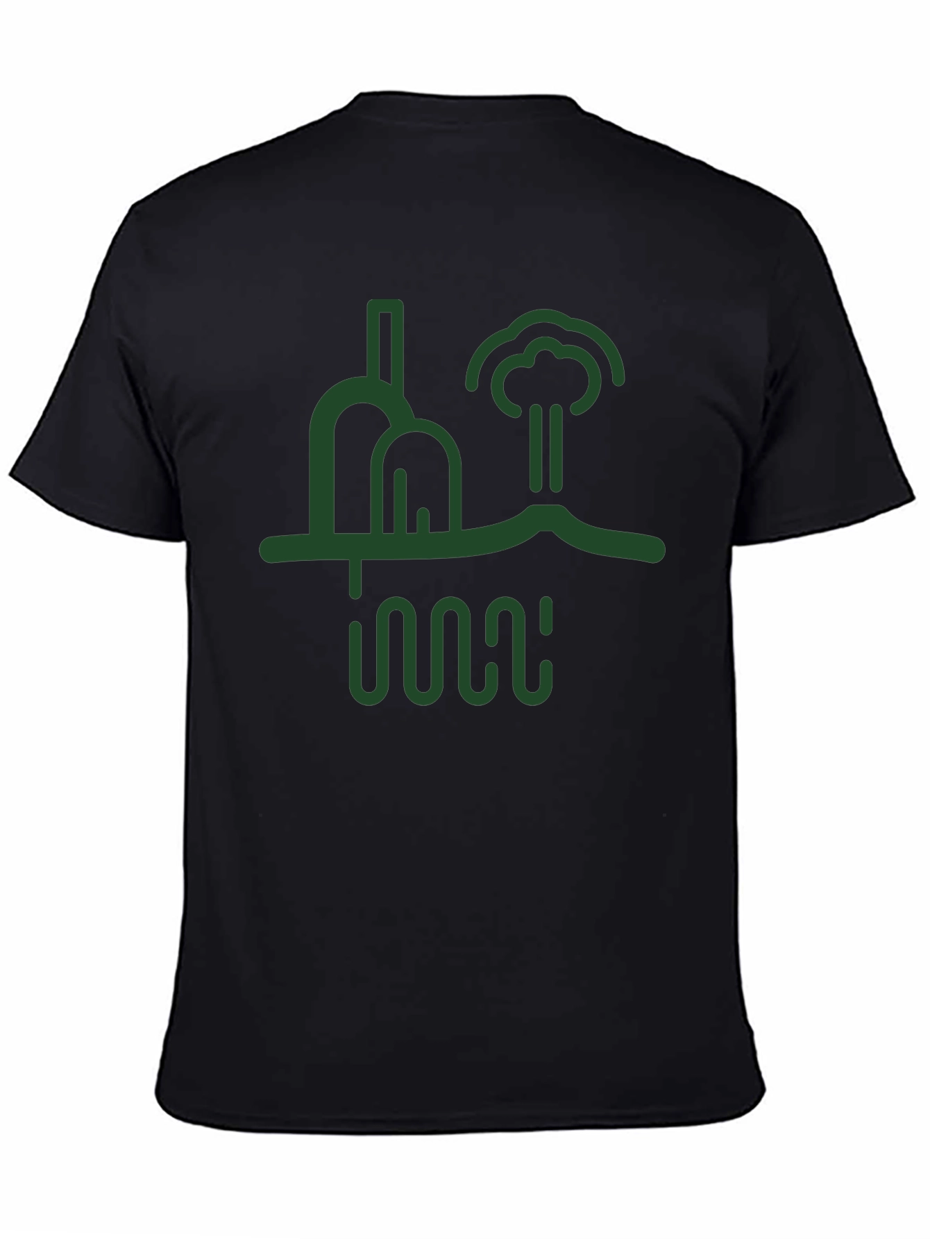 Nature Graphic Tee - Black