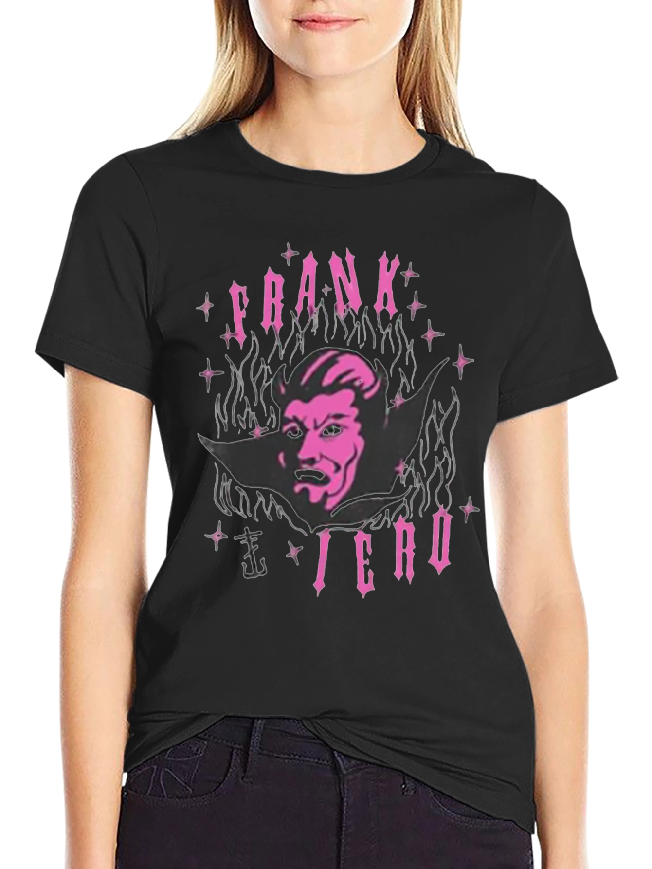 Frank Iero Graphic T-Shirt - Black