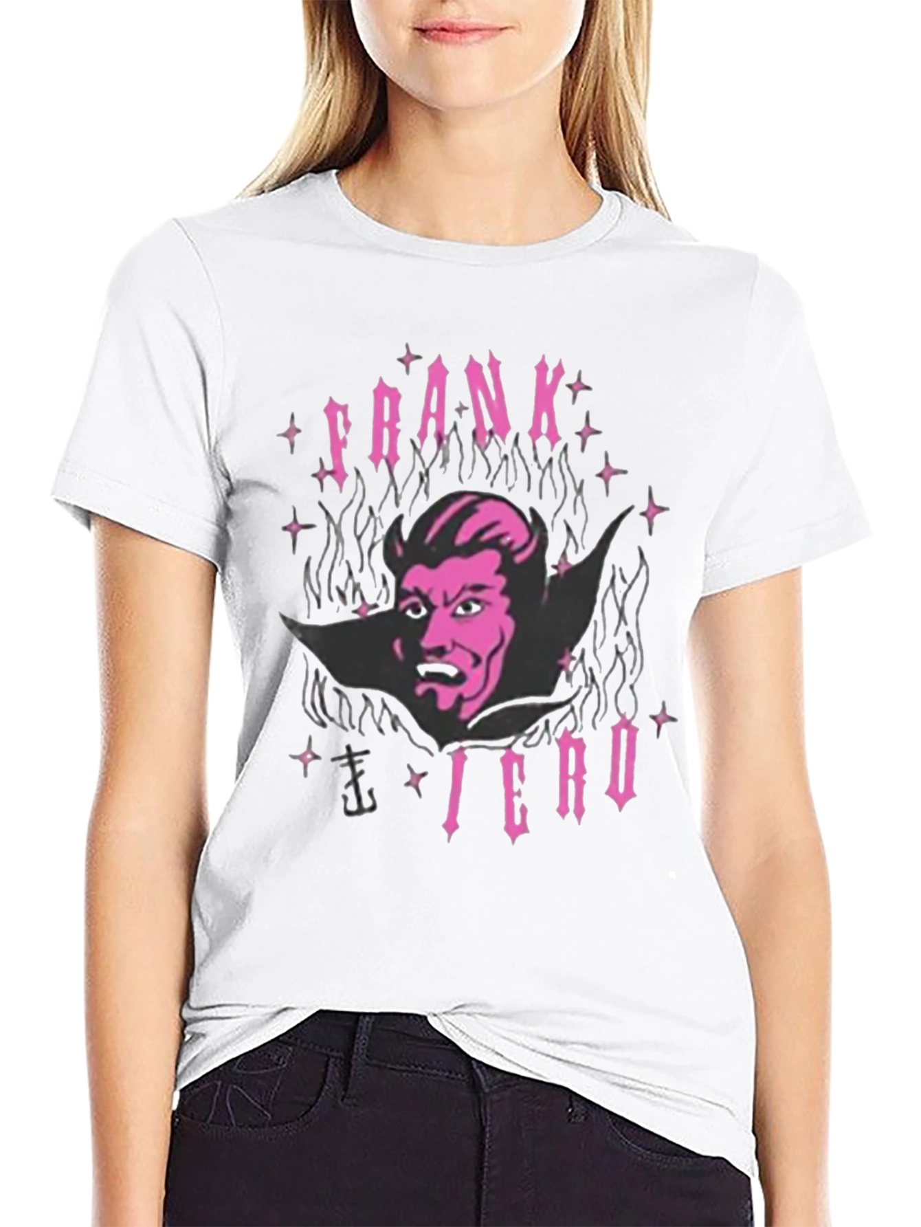 Frank Iero Graphic T-Shirt - Black