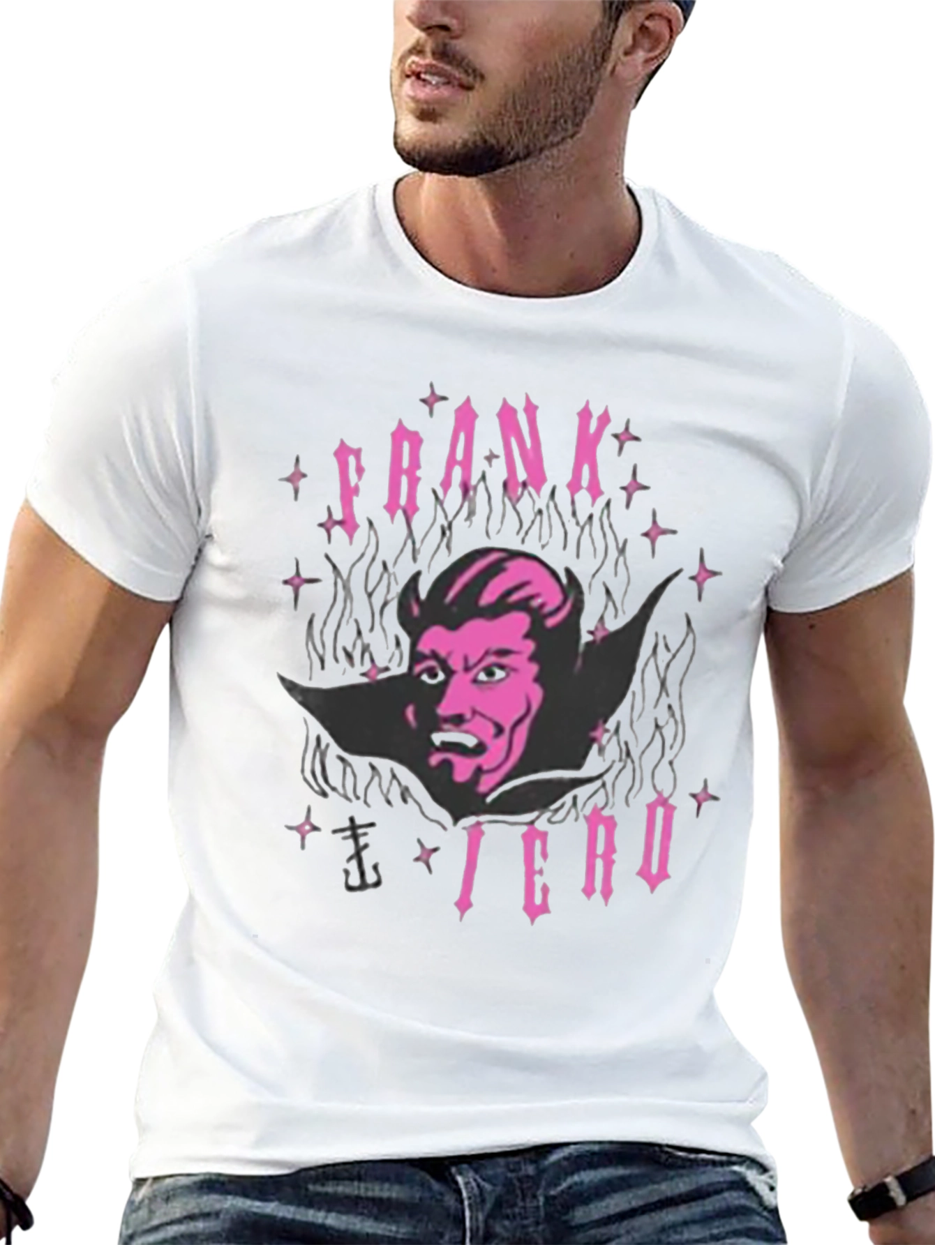 Frank Iero Graphic T-Shirt - Black
