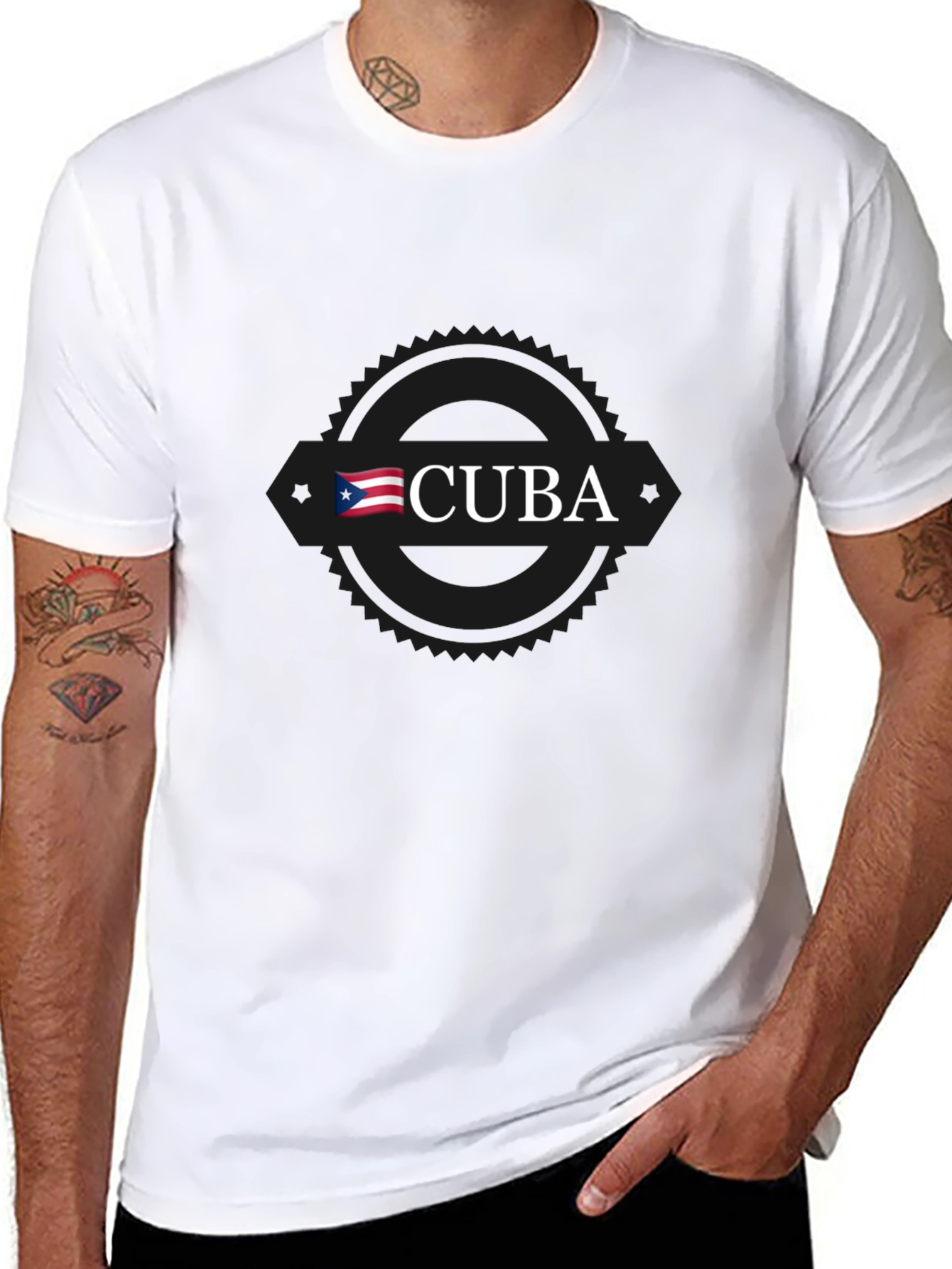 Cuba Flag T-Shirt - Graphic Tee